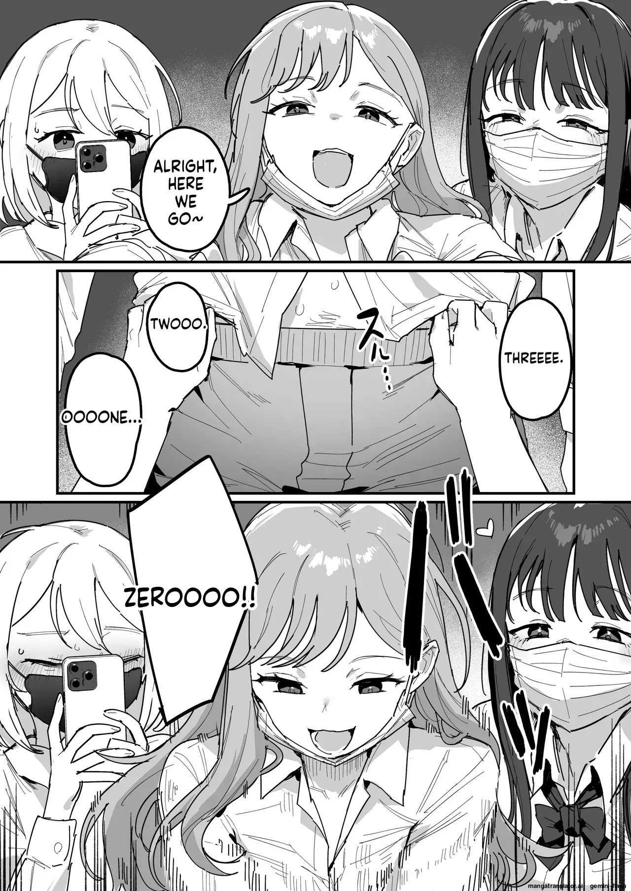 [ie Kenkyuushitsu (ie)] 3 Gal ~Choukyokon Otaku-kun no Nakadashi SEX de Meromero ni Sarechau Gal 3-nin-gumi no Hanashi~ [English] [MTL] - Page 6