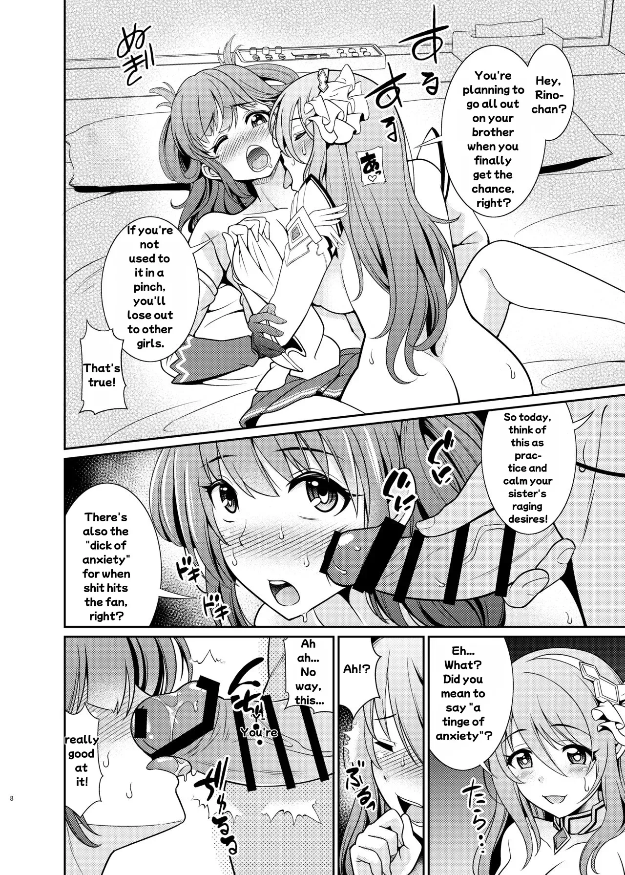 [Kurokoya (Shikigami Kuroko)] Kinyoku Seikatsu nante Kiwameru kara... Ochinchin ga Haechaun desu yo! | When you take a life of abstinence to the extreme... you end up growing a dick!! (Princess Connect! Re:Dive) [English] [Edited MTL, Futa Anal TL] [Digital] - Page 8
