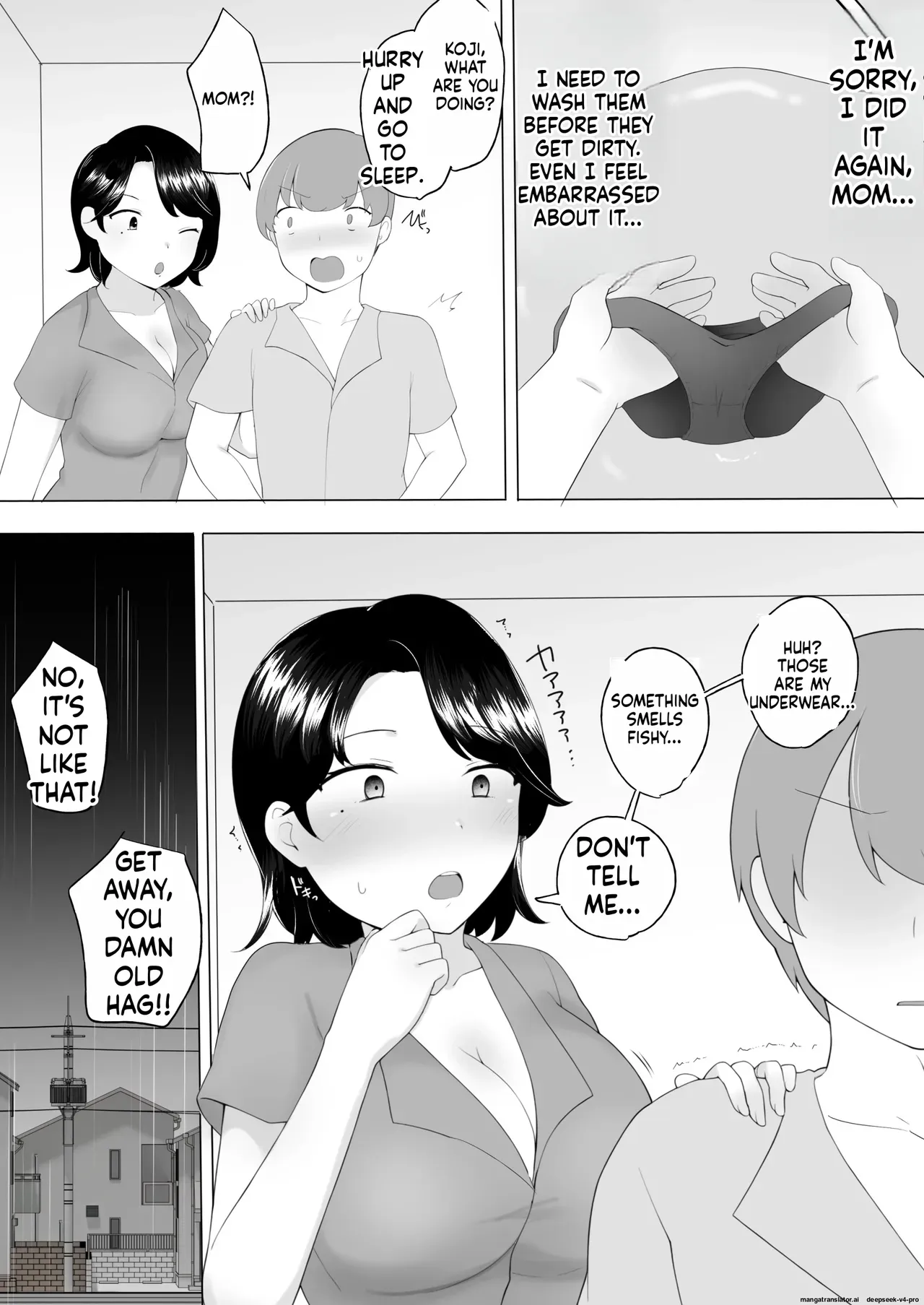 Boku no Daisuki na Jimi Kaa-chan ga Seiyoku ni Makete Yarichin Doukyuusei no Gokuaku Chinpo ni Oboreru made 1-3 - Page 9