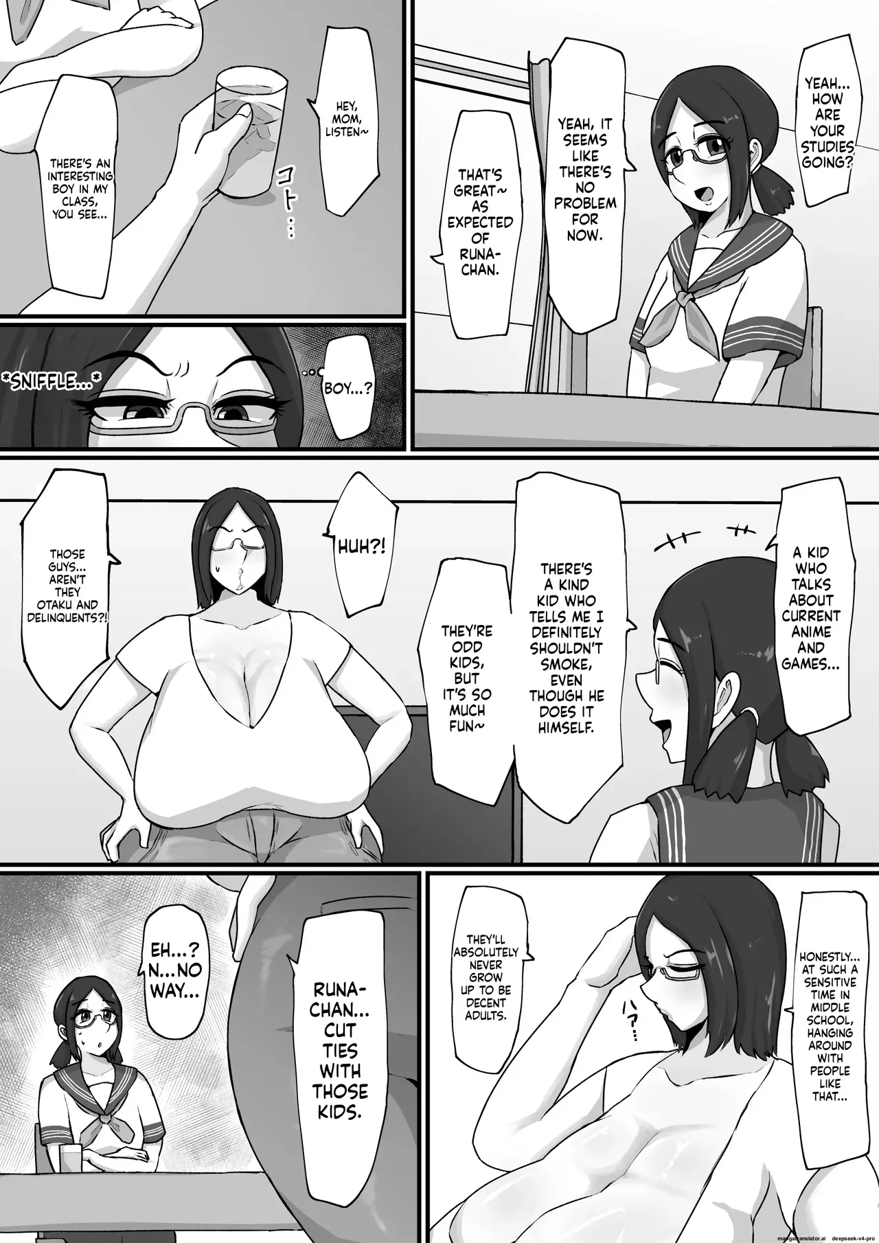 My Daughter Saw It!! The Lewd Sex of a Masturbation-Obsessed, Education-Obsessed Mom - Page 3