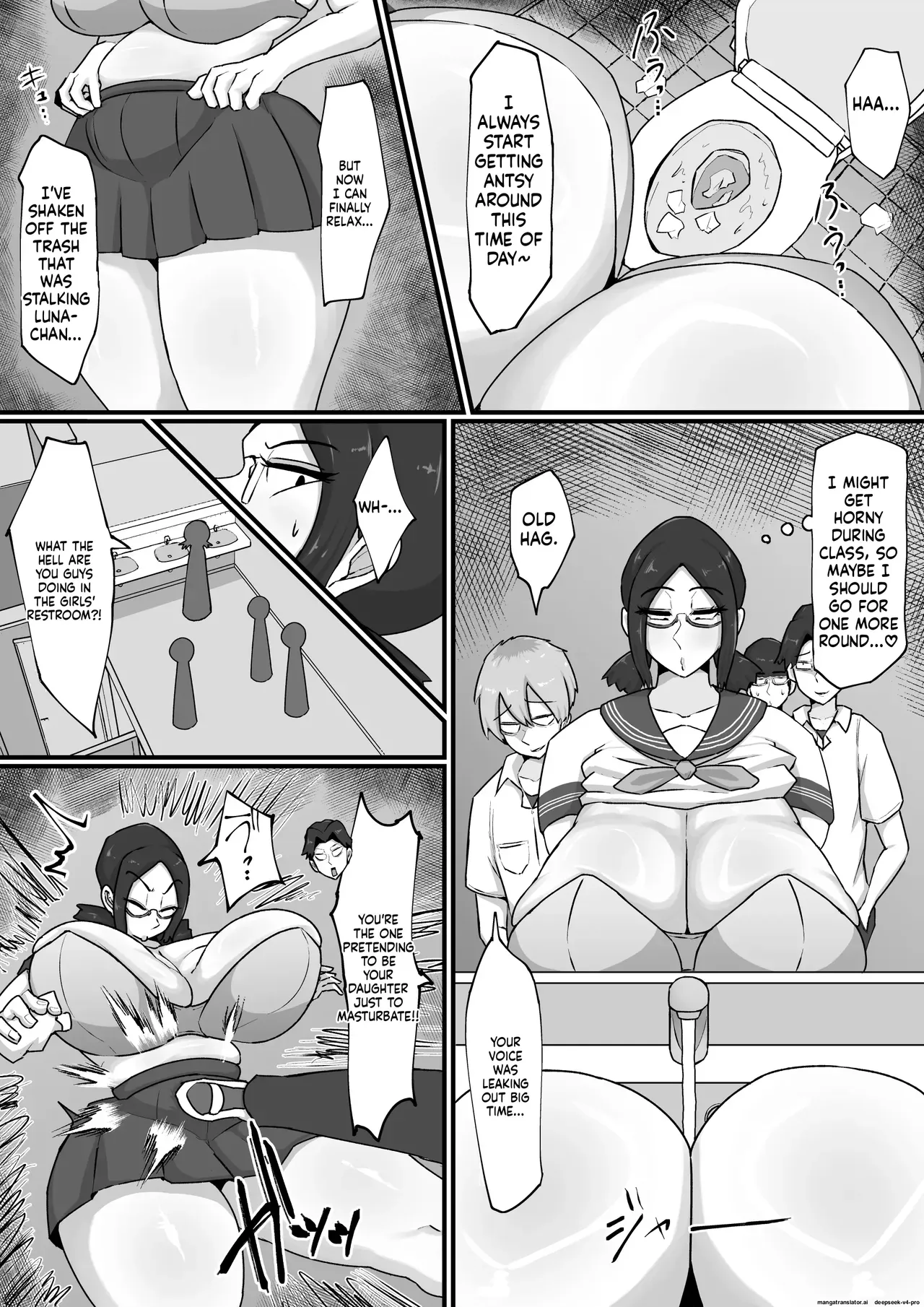 My Daughter Saw It!! The Lewd Sex of a Masturbation-Obsessed, Education-Obsessed Mom - Page 8