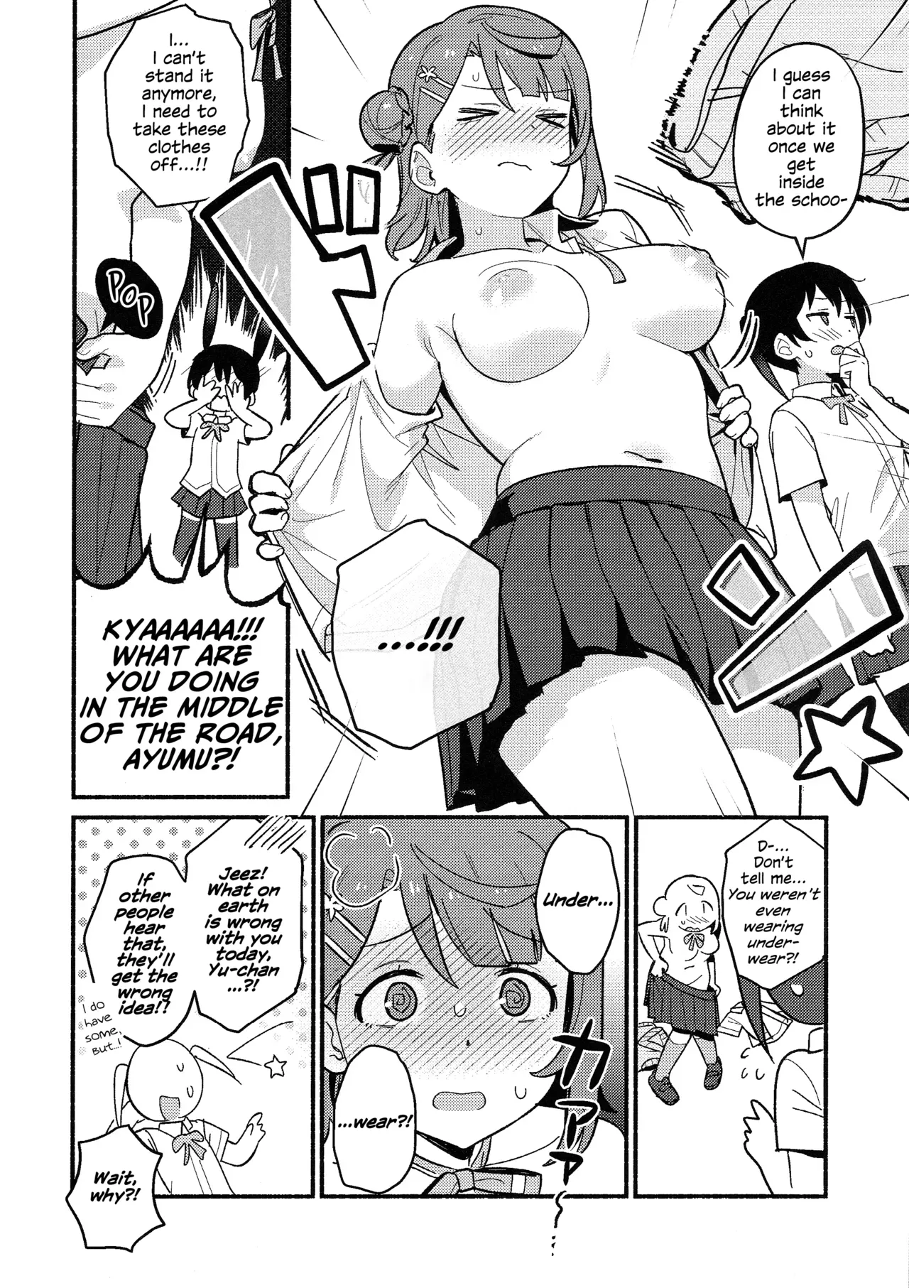 (Bokura no Love Live! 50) [MEOPPAP] Yu-chan wa Pantsu o Shishu shitai! | Yu-chan Wants to Protect Her Panties at All Costs! (Love Live! Nijigasaki High School Idol Club) [English] - Page 9