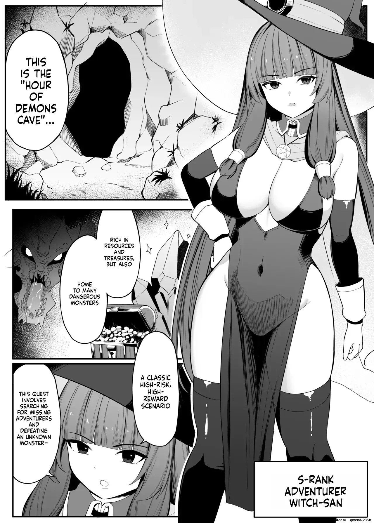 [Omochi no Mochiya (Numamochi)] Saikyou Wicchi ga Enajiidorein Sarete Haiboku suru Hanashi (SCANMTL) - Page 4