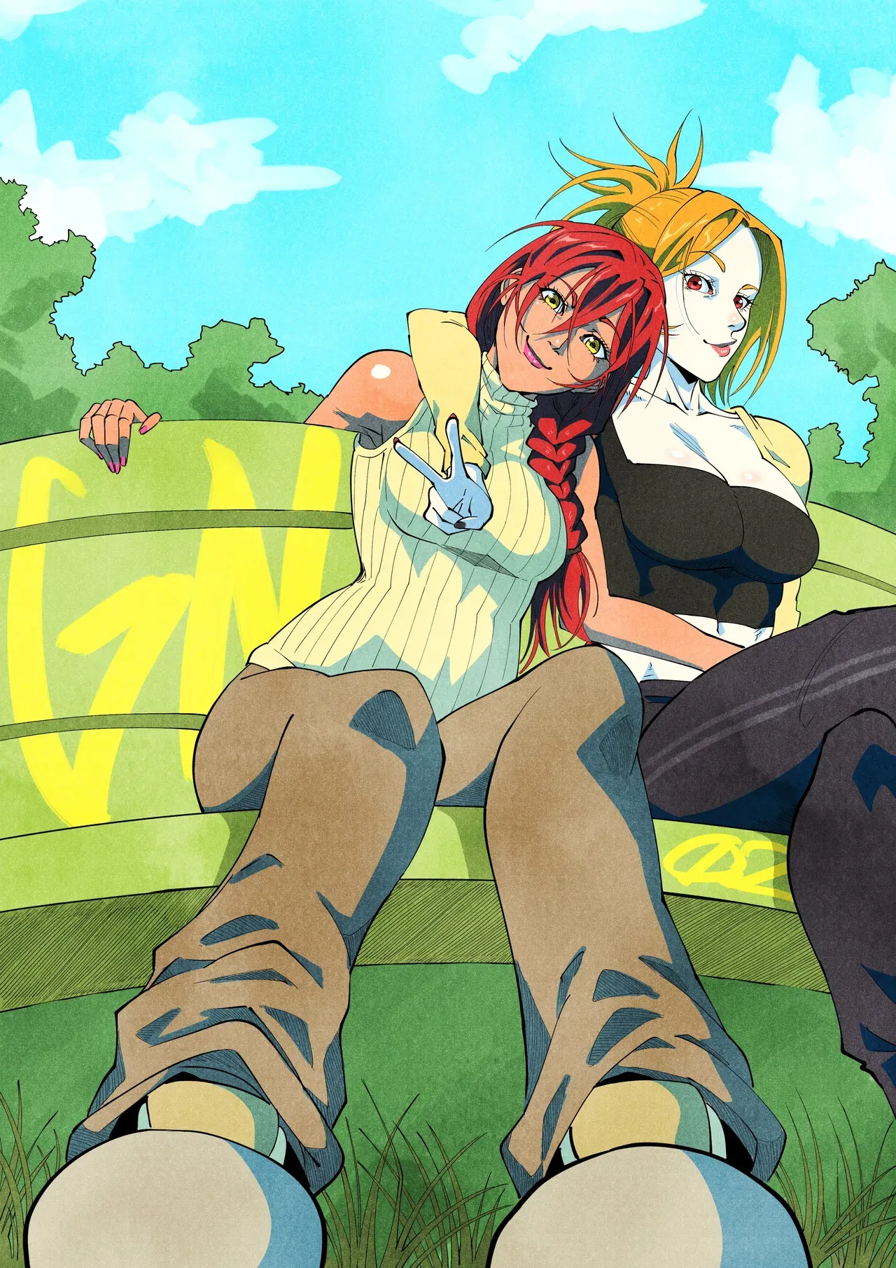 [UselessBegging] GNO: Girl's Night Out - Issue 02 [public/censored][ongoing] - Page 2