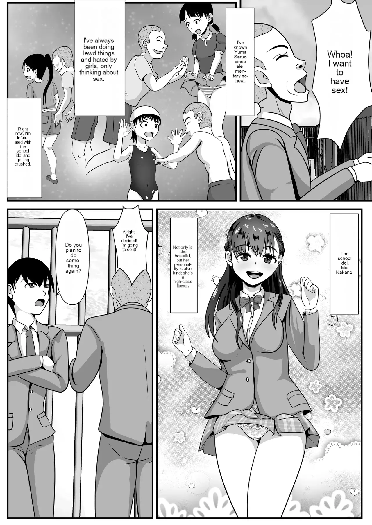 [Kemusi no Bansan Kai] Suki na Joshi ga Hentai Yuujin ni Kuwareta [English] [MTL] - Page 4