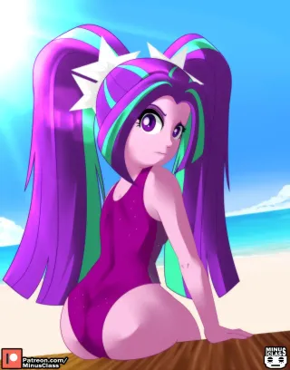 aria blaze by artist:minusclass cover