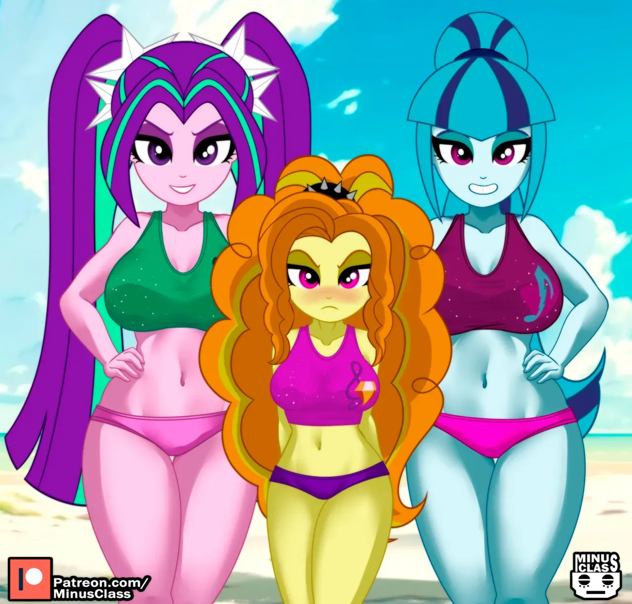 the Dazzlings by artist:minusclass - Page 1