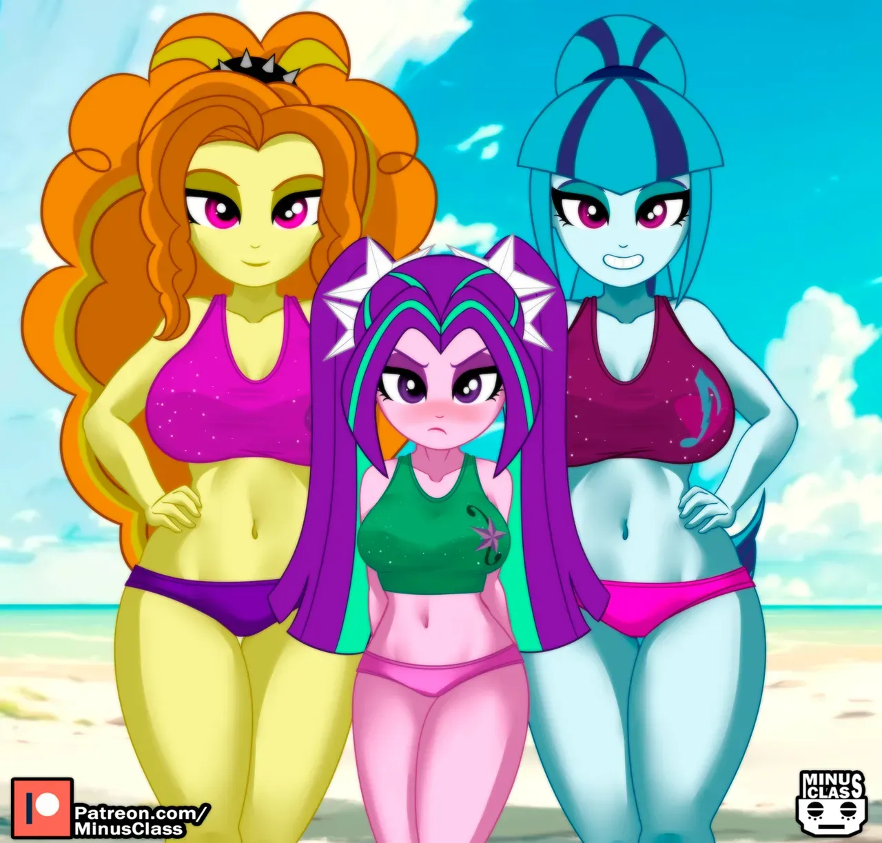 the Dazzlings by artist:minusclass - Page 4