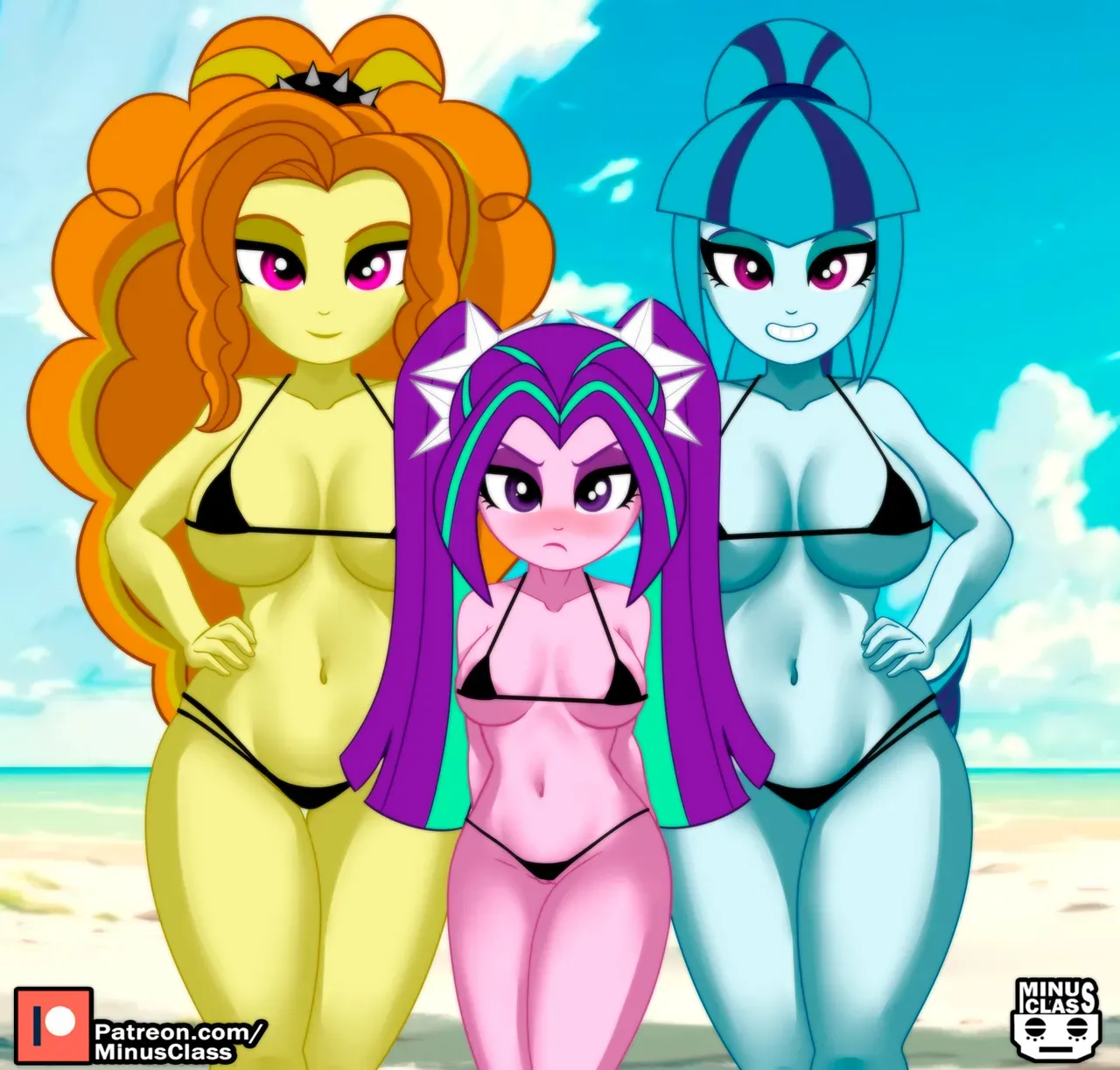 the Dazzlings by artist:minusclass - Page 5