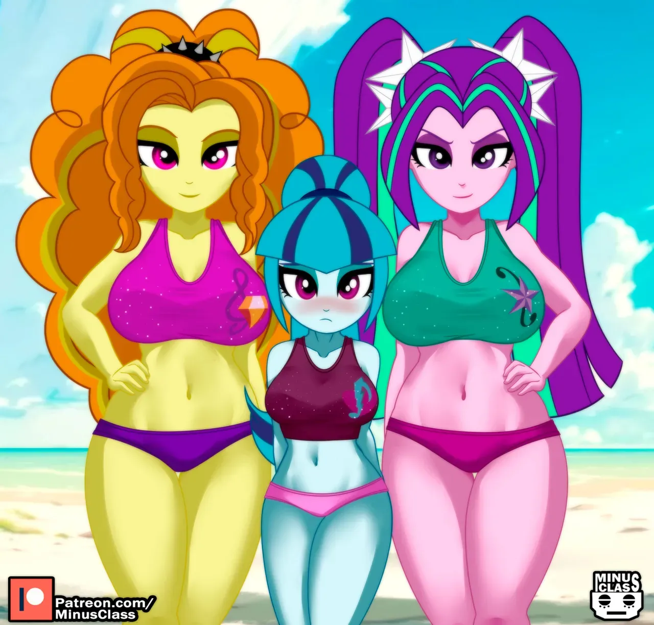 the Dazzlings by artist:minusclass - Page 7