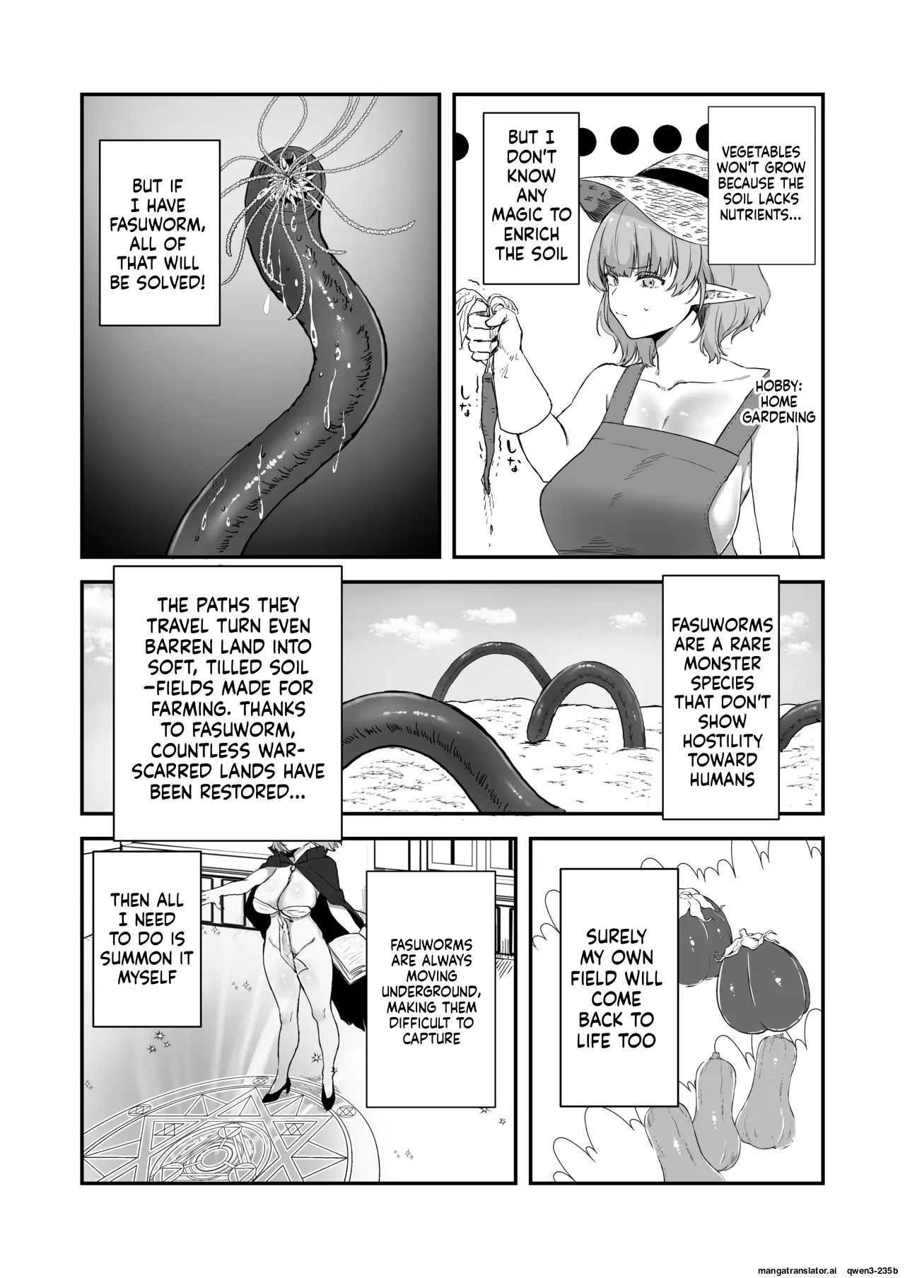 [wasabizuke (wasabi)] Shokushu × Elf × Kankaku Shadan [English] [SCANMTL] - Page 4