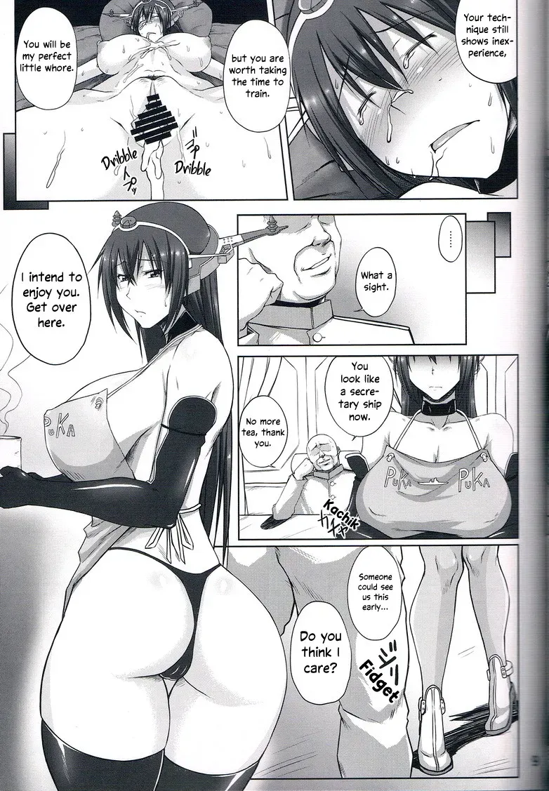 (C85) [Kikuya (Kimura Naoki)] Senkan Nagato Inranka Kaishuu | Battleship Nagato's Naughty Refitting (Kantai Collection) [English] [EHCOVE] - Page 8