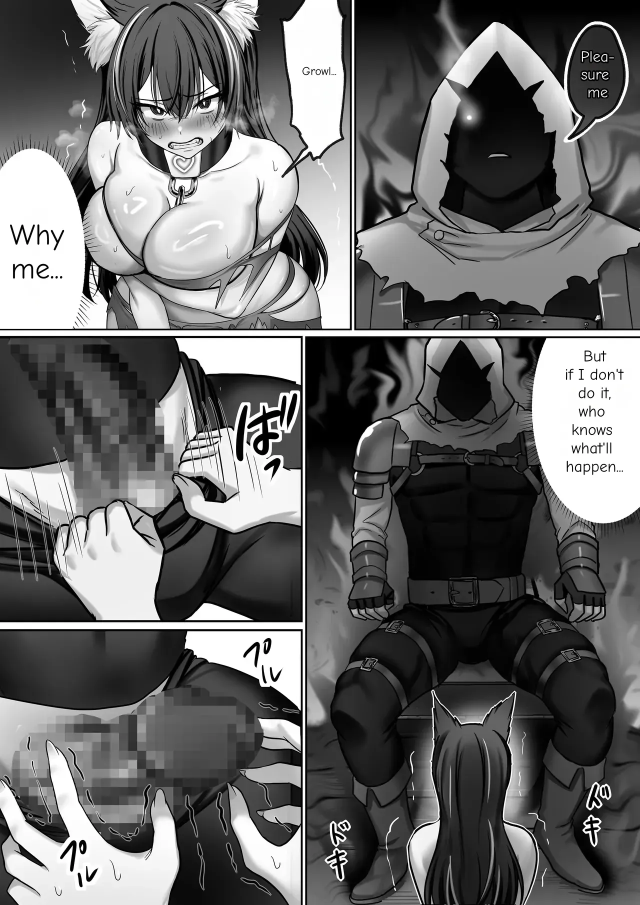 Until the Big-Breasted Wolf Girl Starts Moving Her Hips on Her Own - Page 10