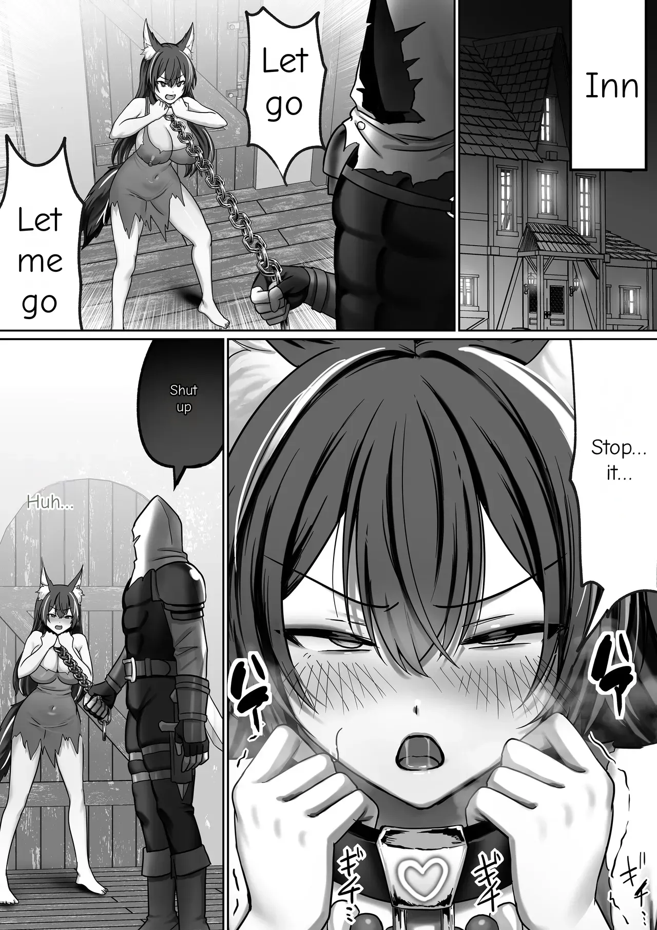 Until the Big-Breasted Wolf Girl Starts Moving Her Hips on Her Own - Page 4