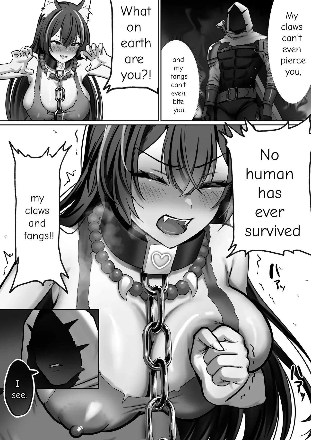 Until the Big-Breasted Wolf Girl Starts Moving Her Hips on Her Own - Page 6