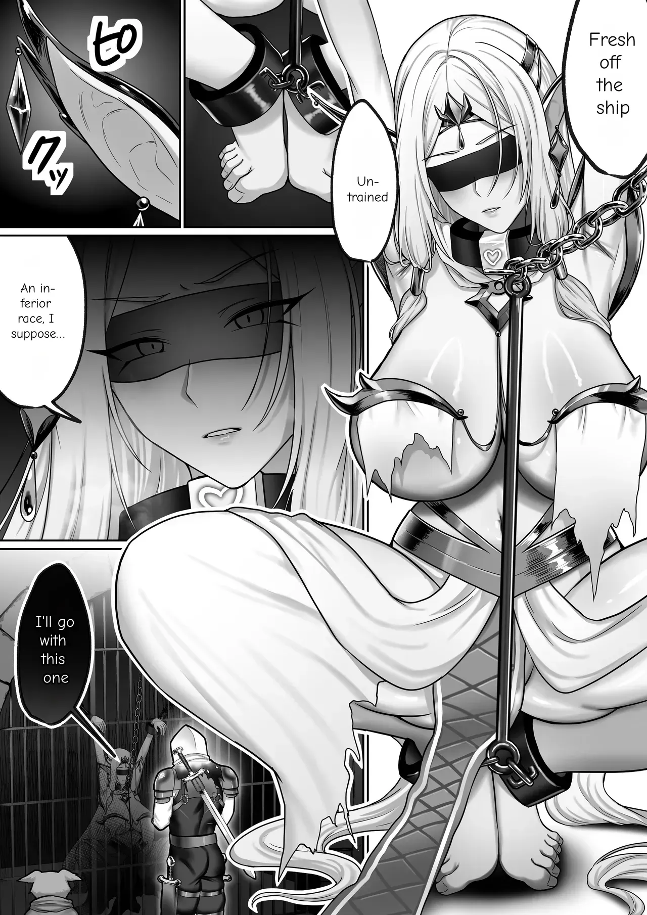 Until the Big-Breasted Elf Queen Falls - Page 3