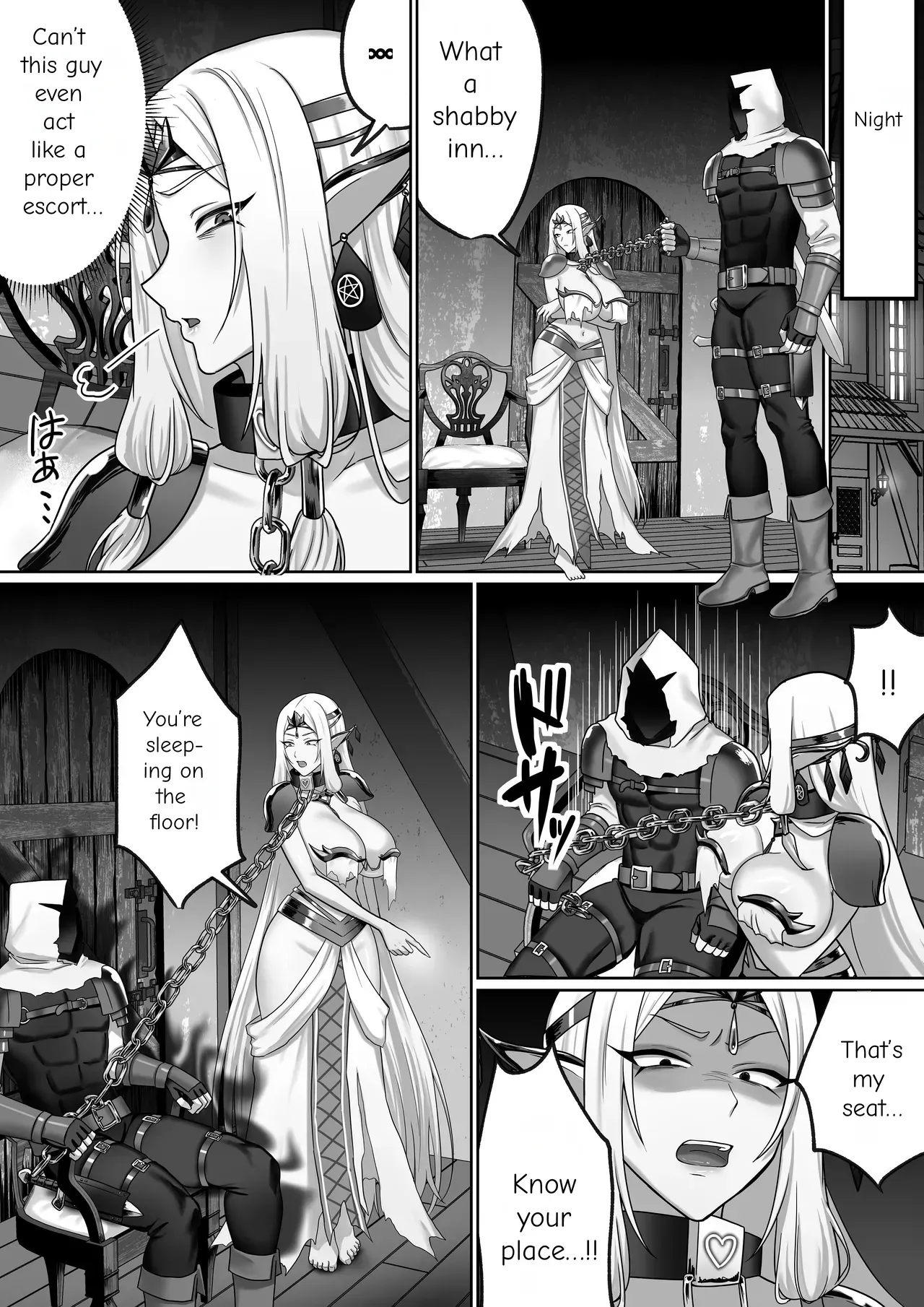 Until the Big-Breasted Elf Queen Falls - Page 4