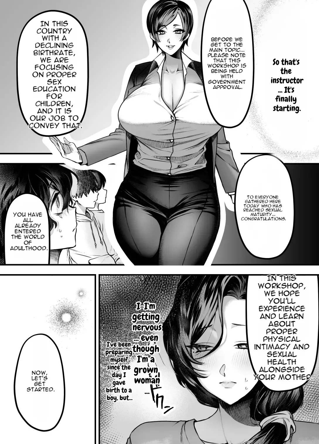 A world where it is the norm for moms to become masturbation toys exclusively for their sons. - Page 4