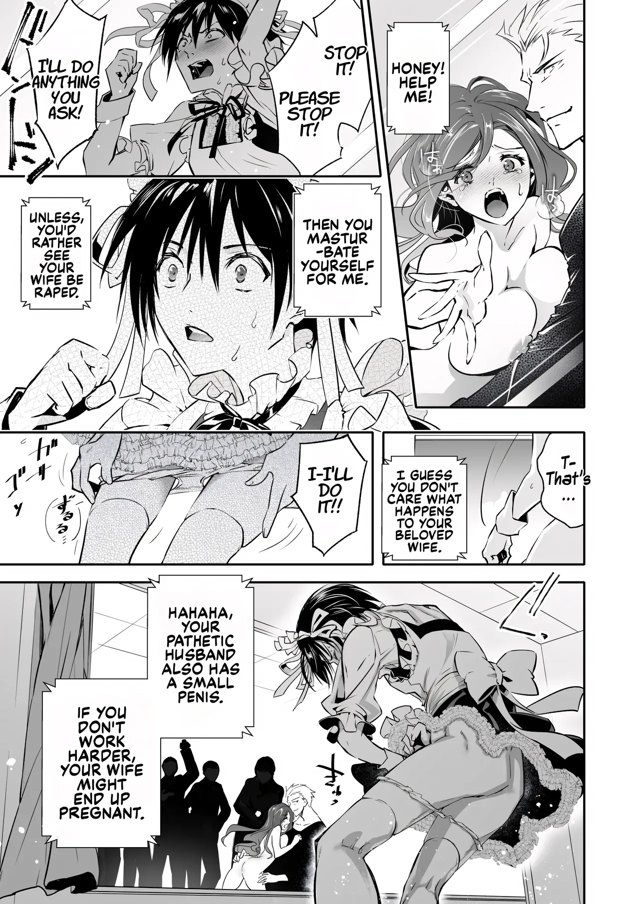 [Chijoku An (Cardinal)] Mesu Ochi no Kashaku ~Tsuma o Netotta Otoko no Seitenka Maid ni Sareta Seinen~ | A Fallen Woman's Remorse ~A Young Man Turned Into a Sex-Changed Maid by the Man Who Stole His Wife~ [English] [Maika] - Page 8