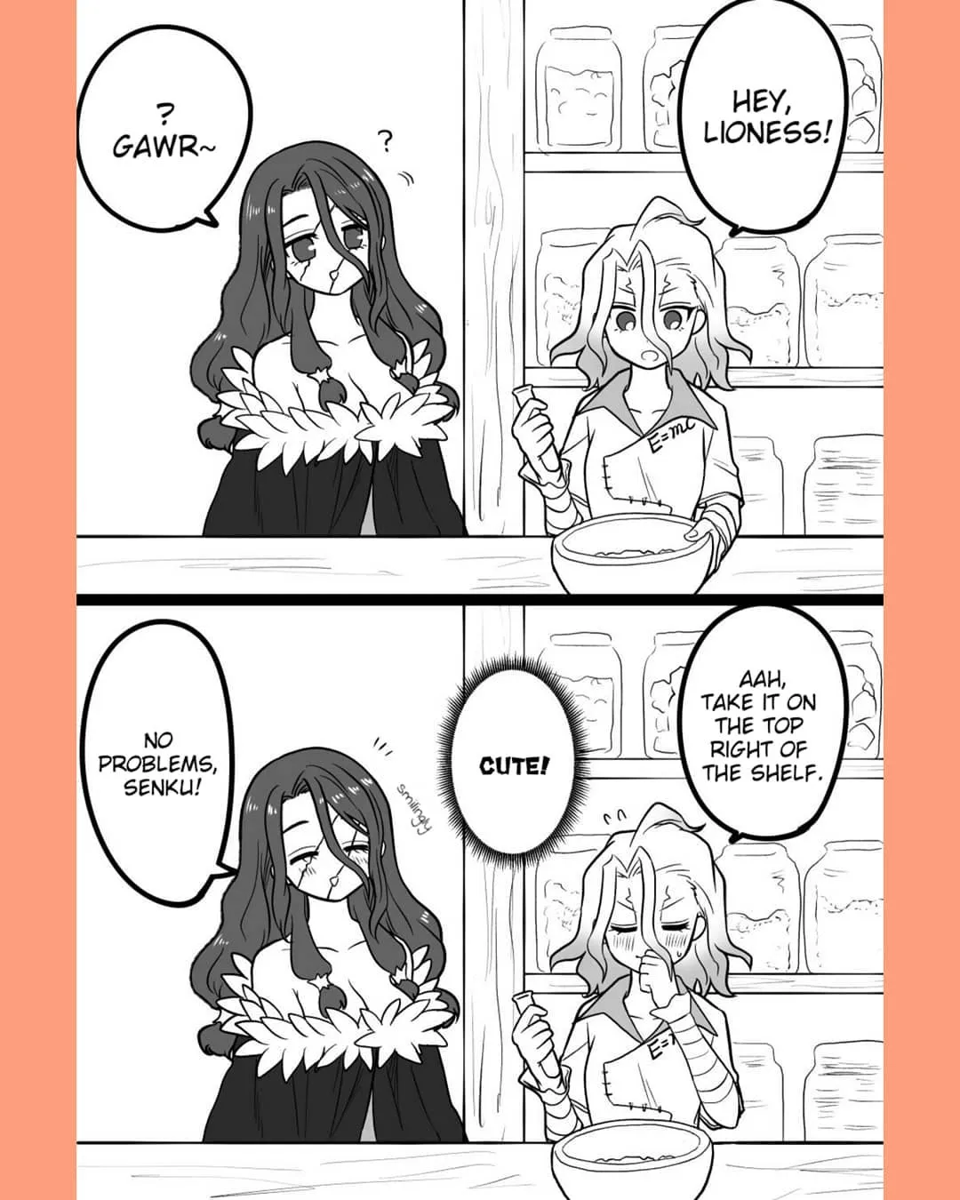 [momoirohory] TsukaSen Log (Dr.STONE) - Page 4