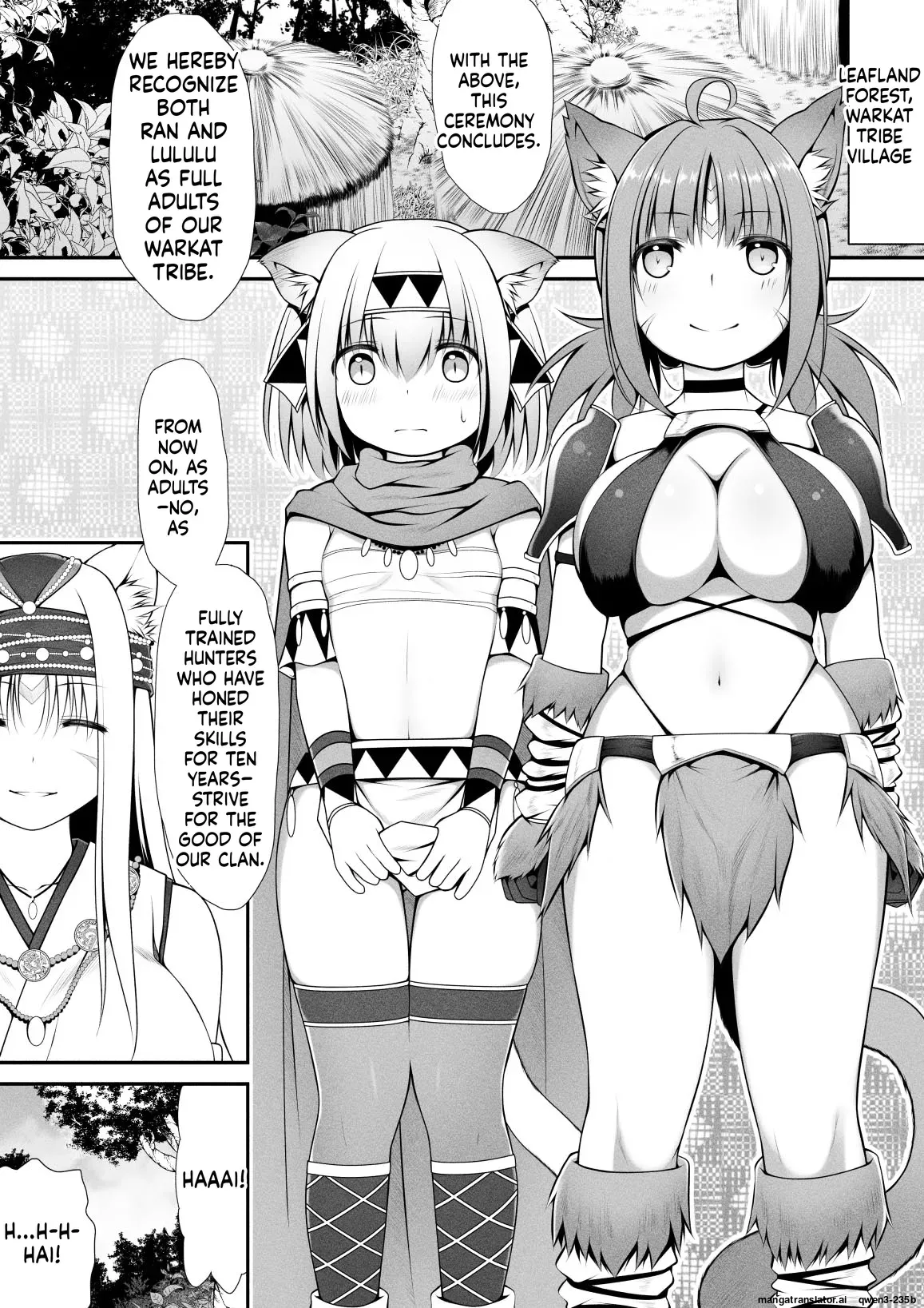 [Black Cocoon (Kuromayu)] Neko Karyuudo-chan wa Boukensha ni Akogareru (SCANMTL) - Page 4
