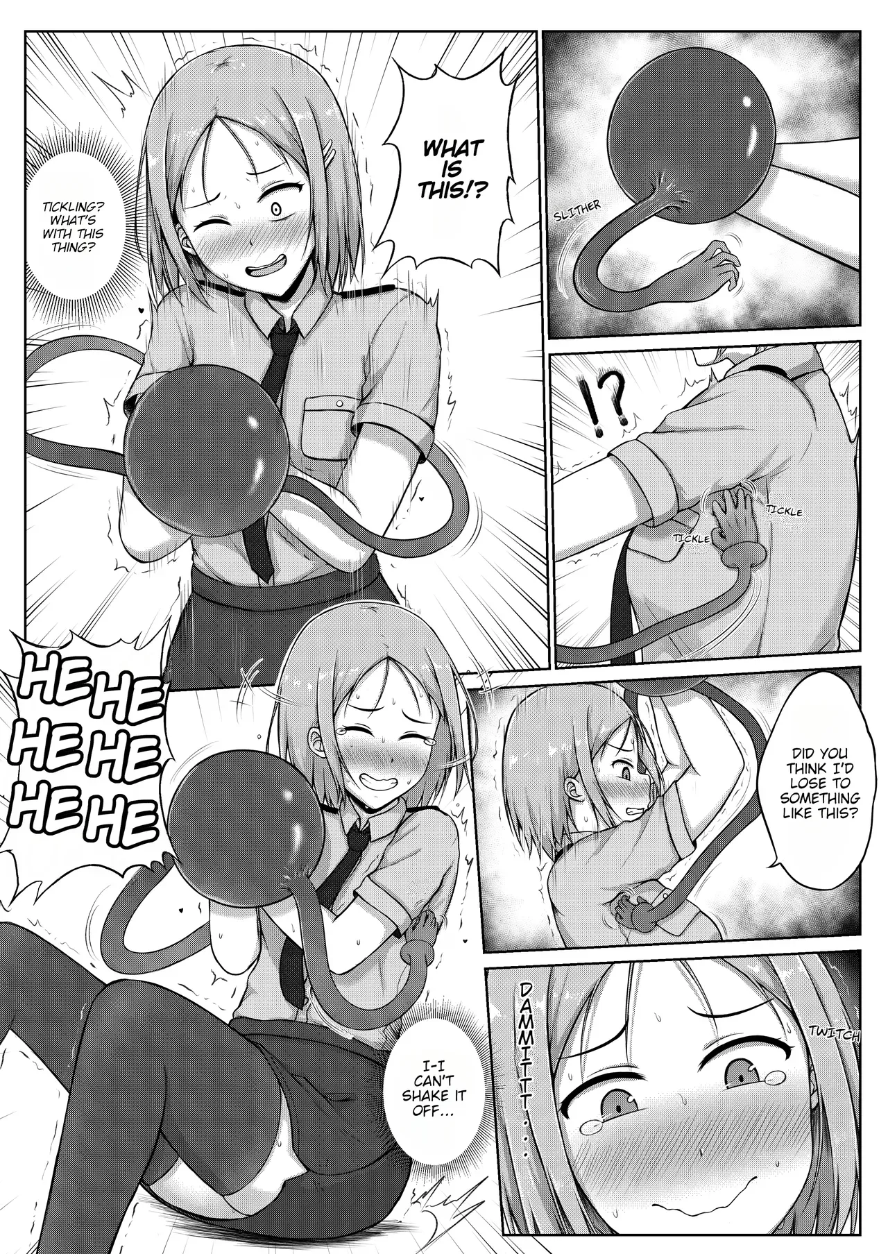 [Nisusu] Fukei to Kusuguri Yuukaihan | The Policewoman and the Tickling Kidnapper [English] - Page 10