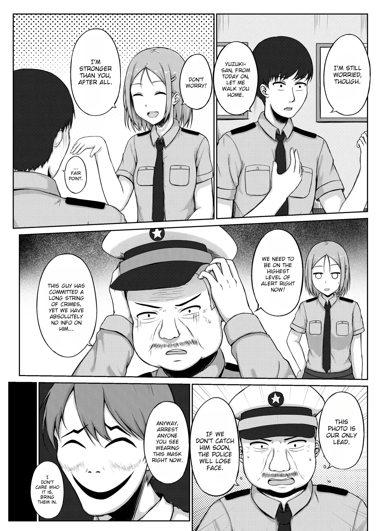 [Nisusu] Fukei to Kusuguri Yuukaihan | The Policewoman and the Tickling Kidnapper [English] - Page 3