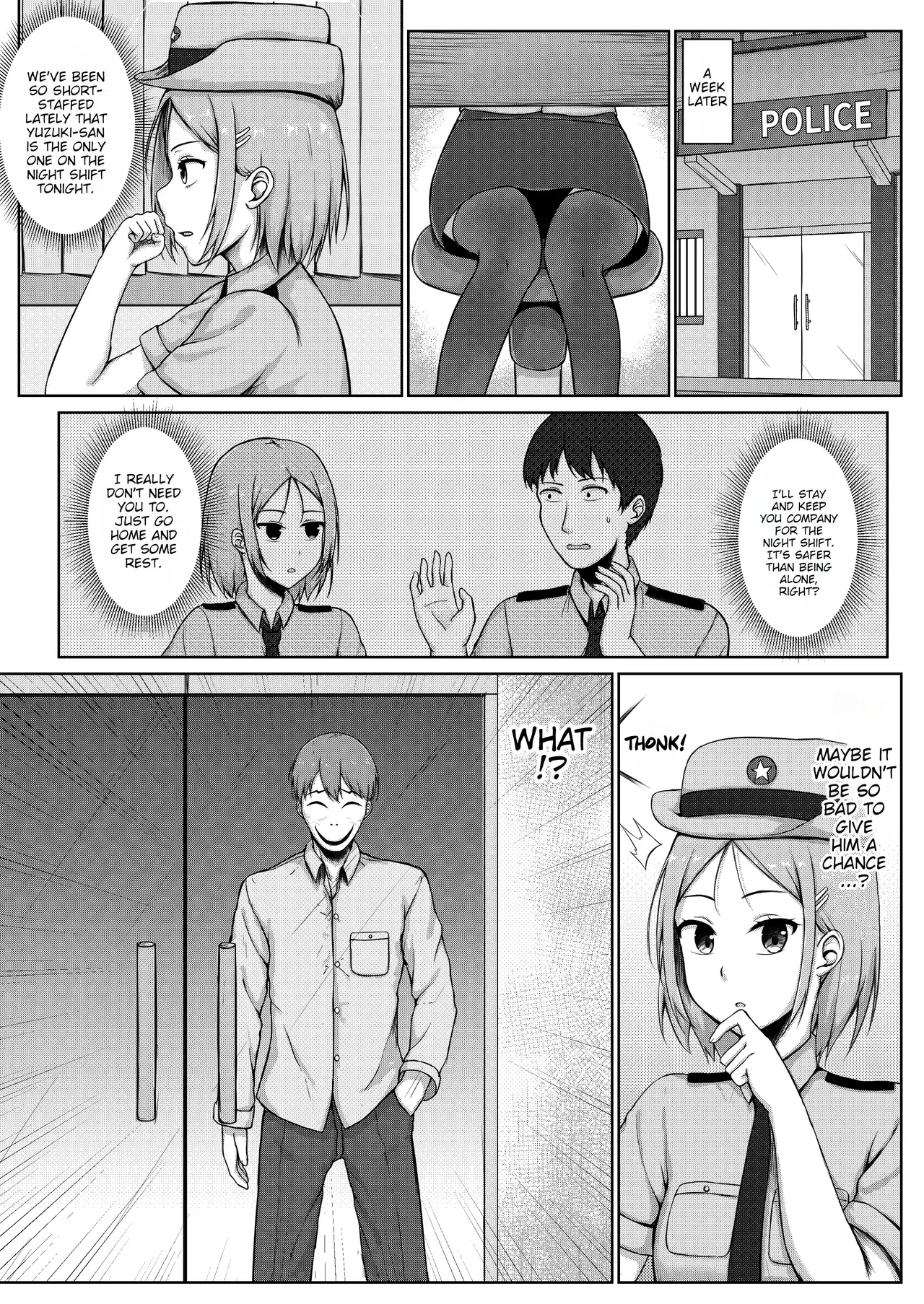 [Nisusu] Fukei to Kusuguri Yuukaihan | The Policewoman and the Tickling Kidnapper [English] - Page 4