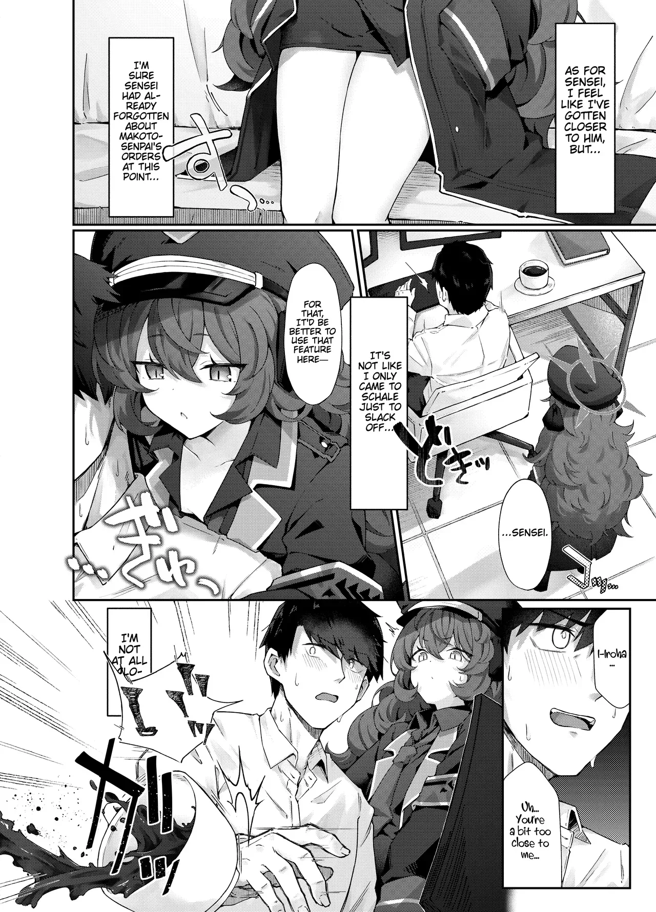 [Damenahidou (Damenahito)] Iroha Nioedo Yoi Shireba... | Even the Blossoming Flowers Once Intoxicated... (Blue Archive) [Digital] [English] [Thighs] - Page 4