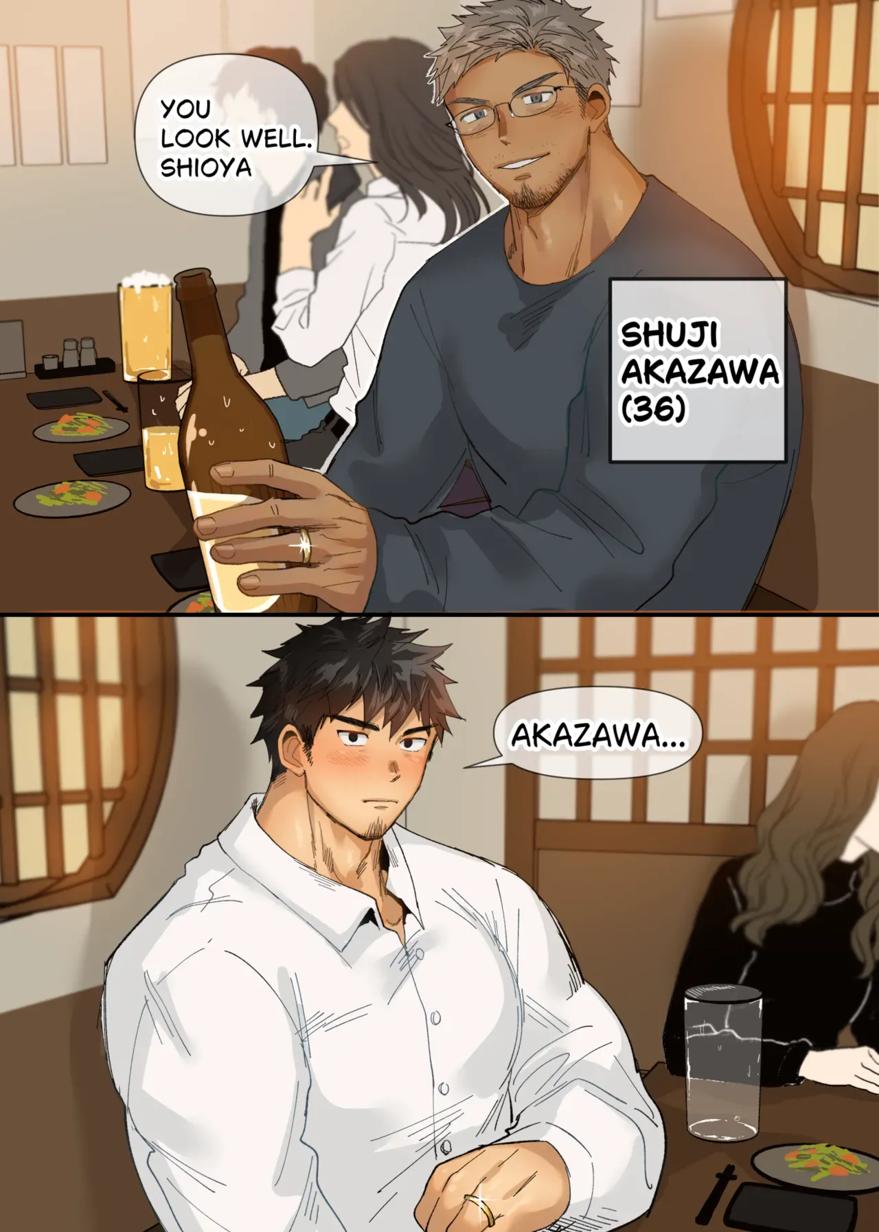 [Suikanotane (Hashikure Tarou)] Dad × Dad Reunion at the Class Reunion [en] - Page 3