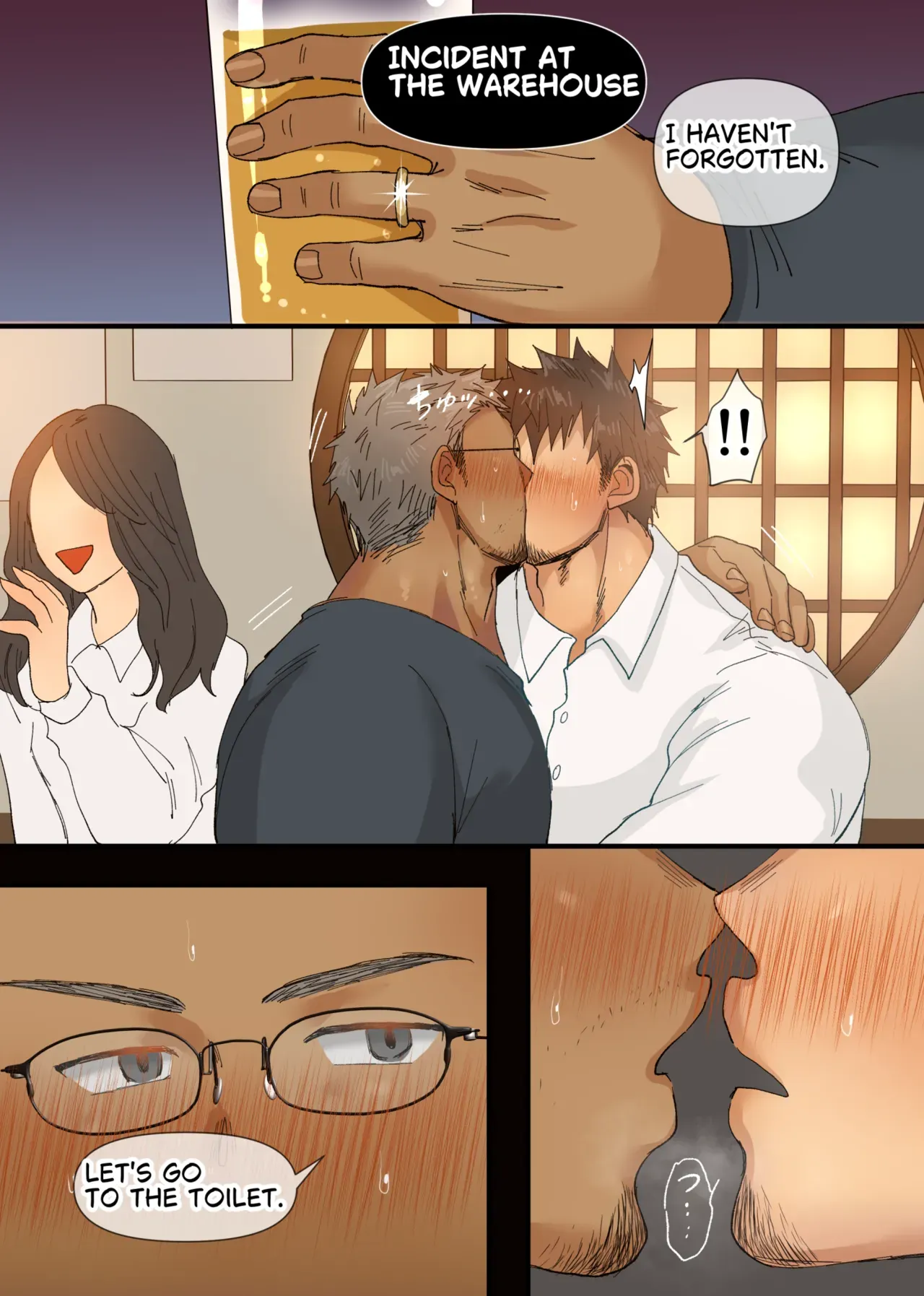 [Suikanotane (Hashikure Tarou)] Dad × Dad Reunion at the Class Reunion [en] - Page 6