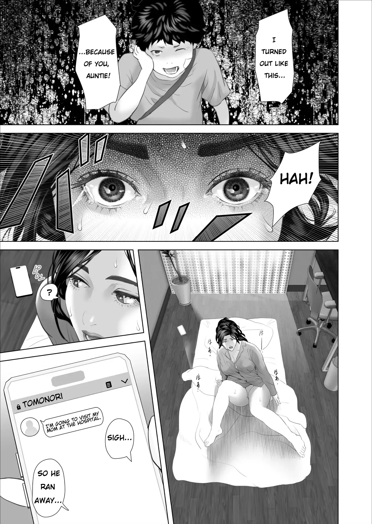 [Hy-dou (Hyji)] Kinjo Yuuwaku Shiro Soubi Oba-san no Himeta,,, 3 - Saikyouiku Hen | Neighborhood Seduction White Rose - The Aunt's Secret 3 - Re-education Arc [English] - Page 3