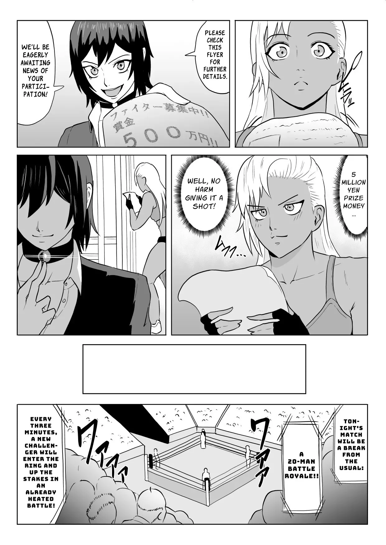 [Haru Tanuki-ya] Golden Wolf Luna Kutsujoku ProWres 1 | Golden Wolf Luna: Humiliating Pro Wresting 1 [English] [ApricotJam] - Page 4