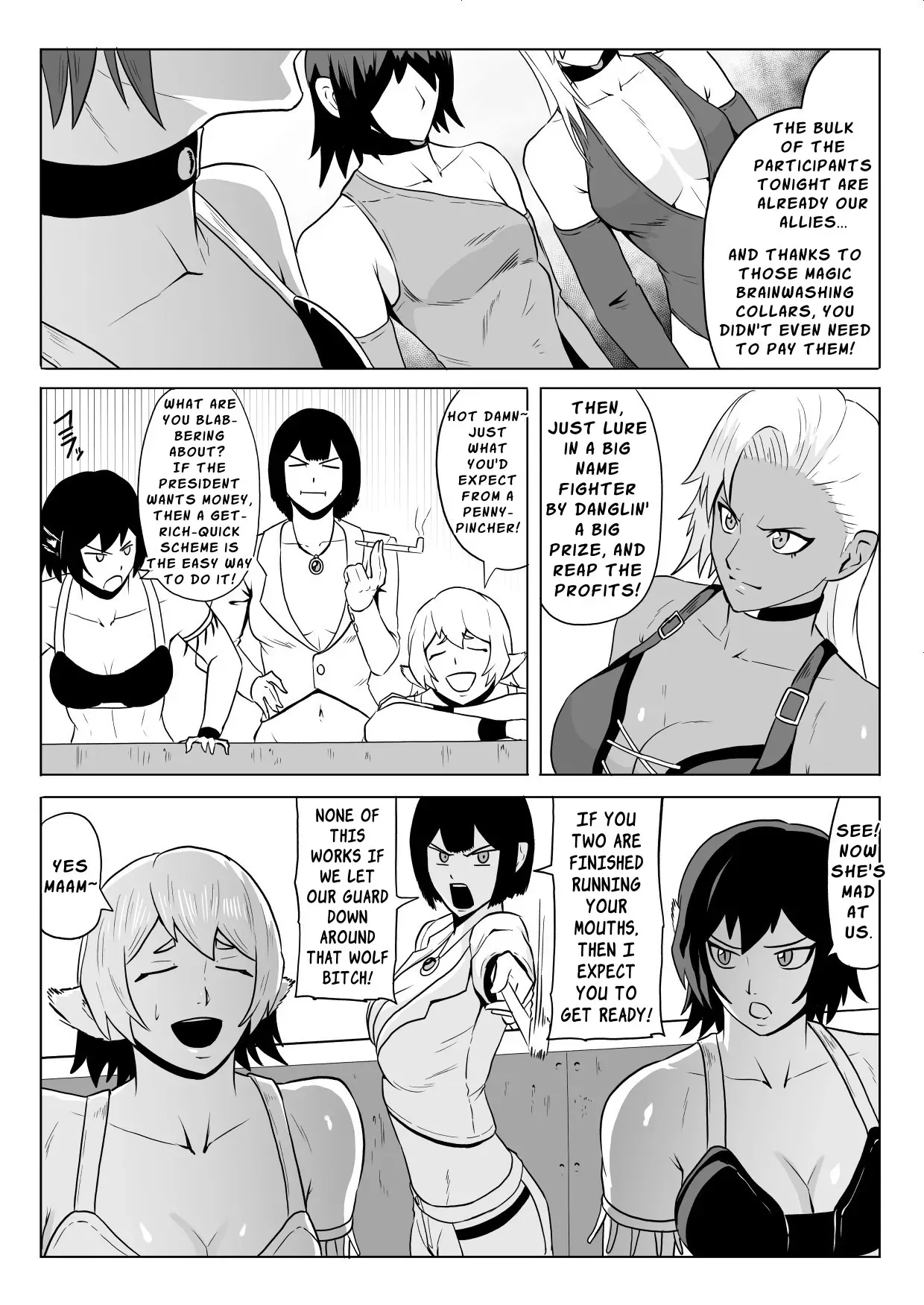 [Haru Tanuki-ya] Golden Wolf Luna Kutsujoku ProWres 1 | Golden Wolf Luna: Humiliating Pro Wresting 1 [English] [ApricotJam] - Page 7