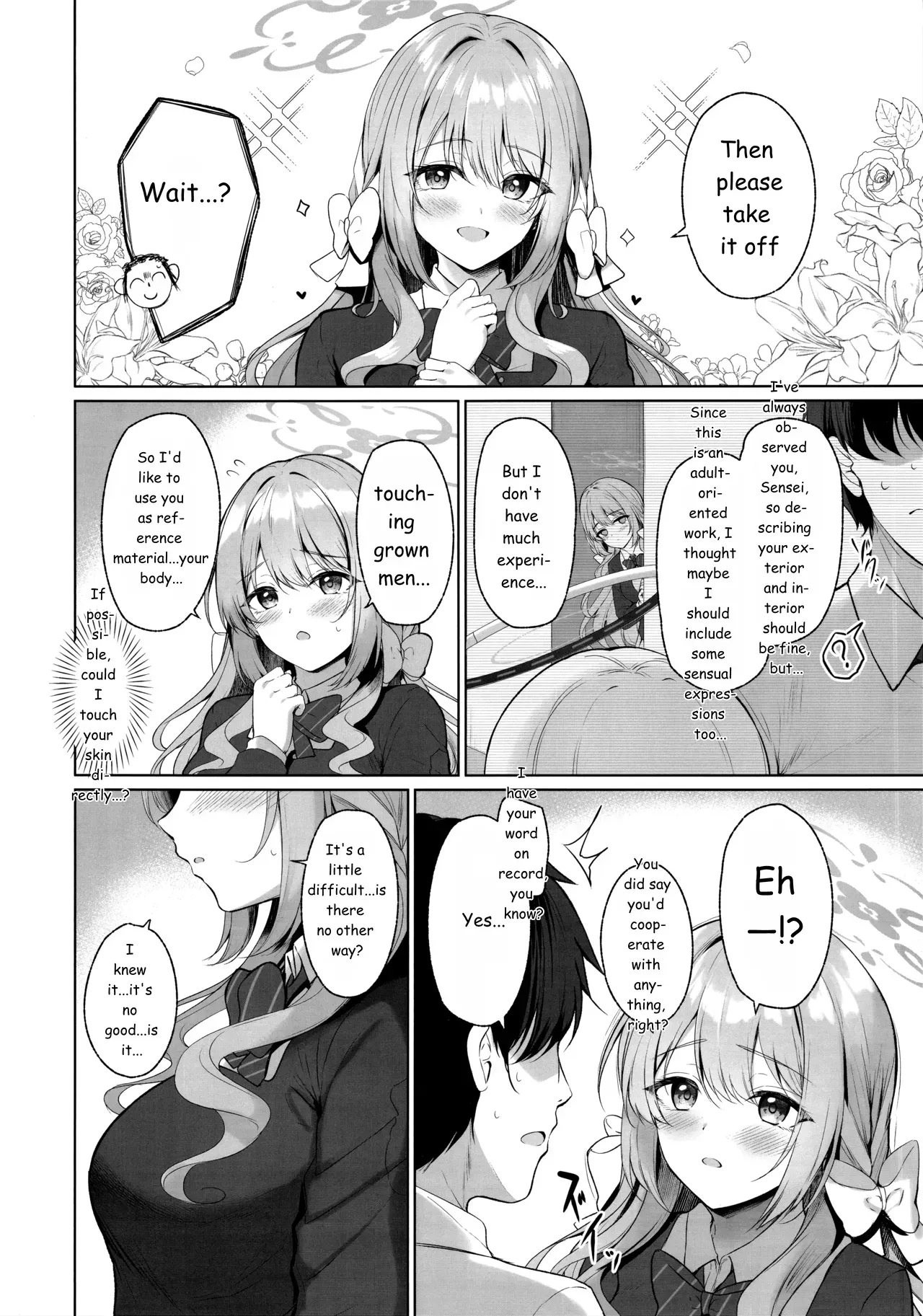 (C107) [Twilight Road (Tomo)] It's all Sensei's fault. But if it's "legal"... then it's okay. (Blue Archive) 【AI translation】 - Page 3