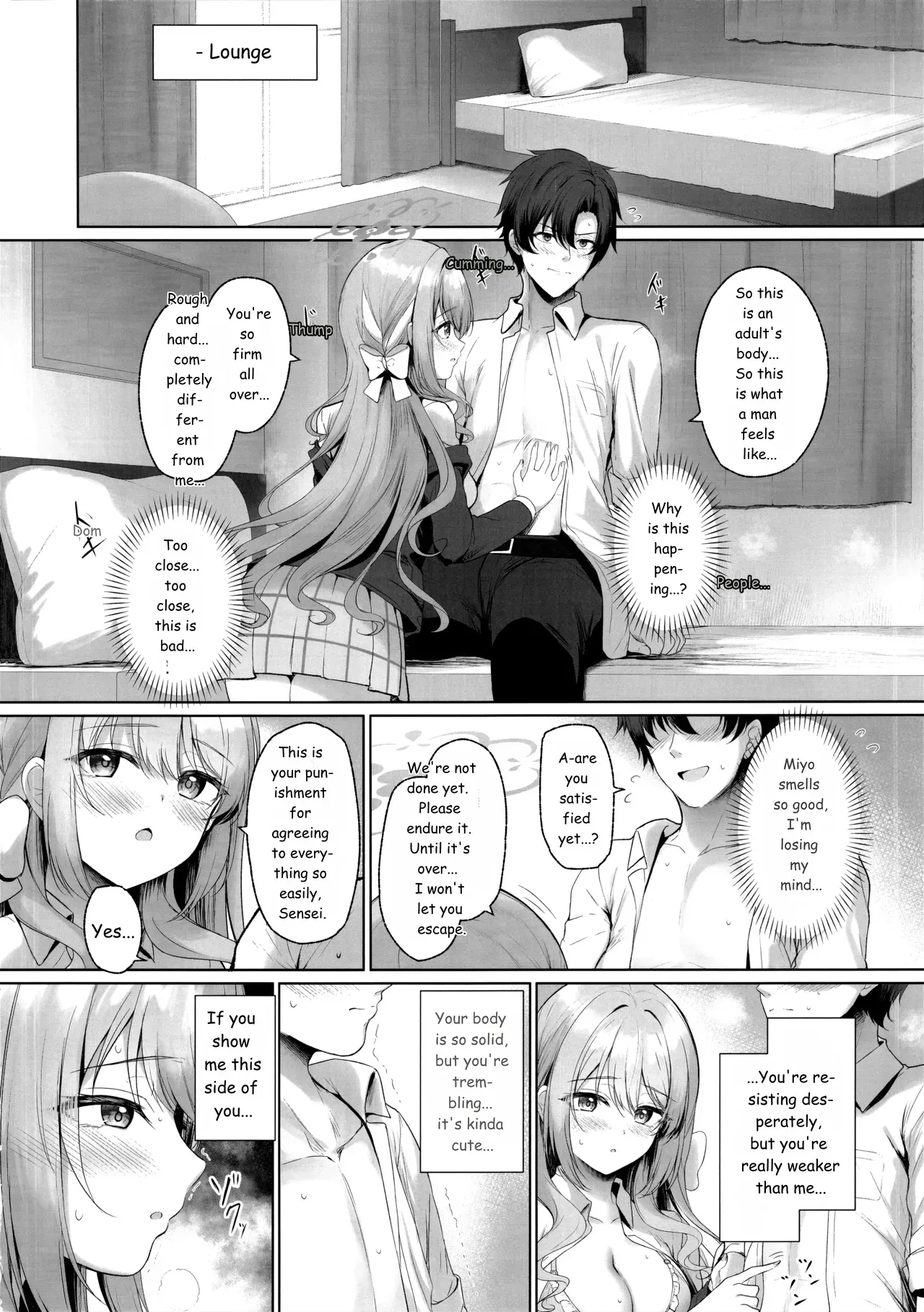 (C107) [Twilight Road (Tomo)] It's all Sensei's fault. But if it's "legal"... then it's okay. (Blue Archive) 【AI translation】 - Page 5
