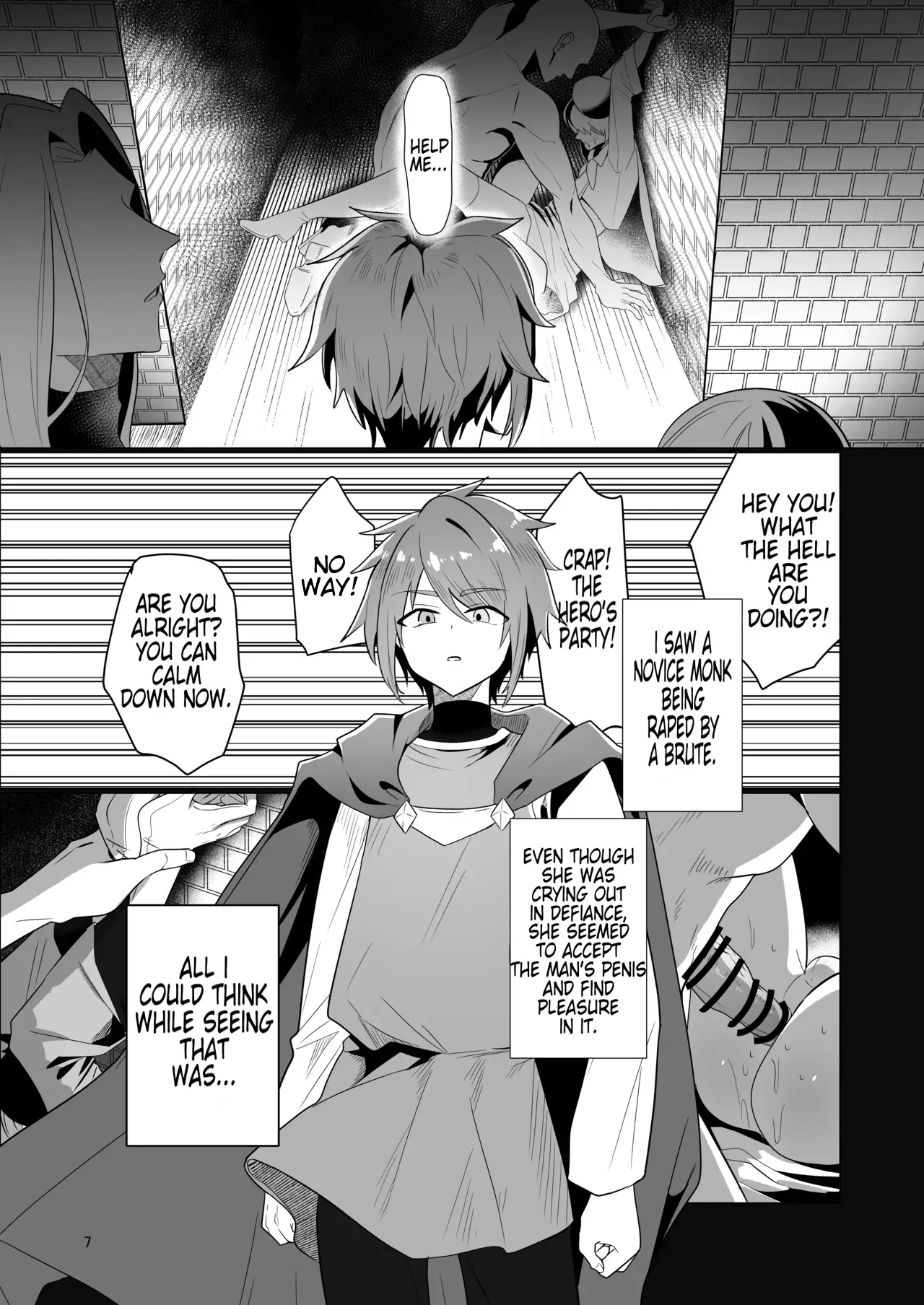 [Nanami no Tabi (Oniru)] Moto Saikyou Yuusha no Fushidara na Inkyo Seikatsu / The Lewd and Indecent Sex Life of the Former Greatest Hero [MTL] - Page 7
