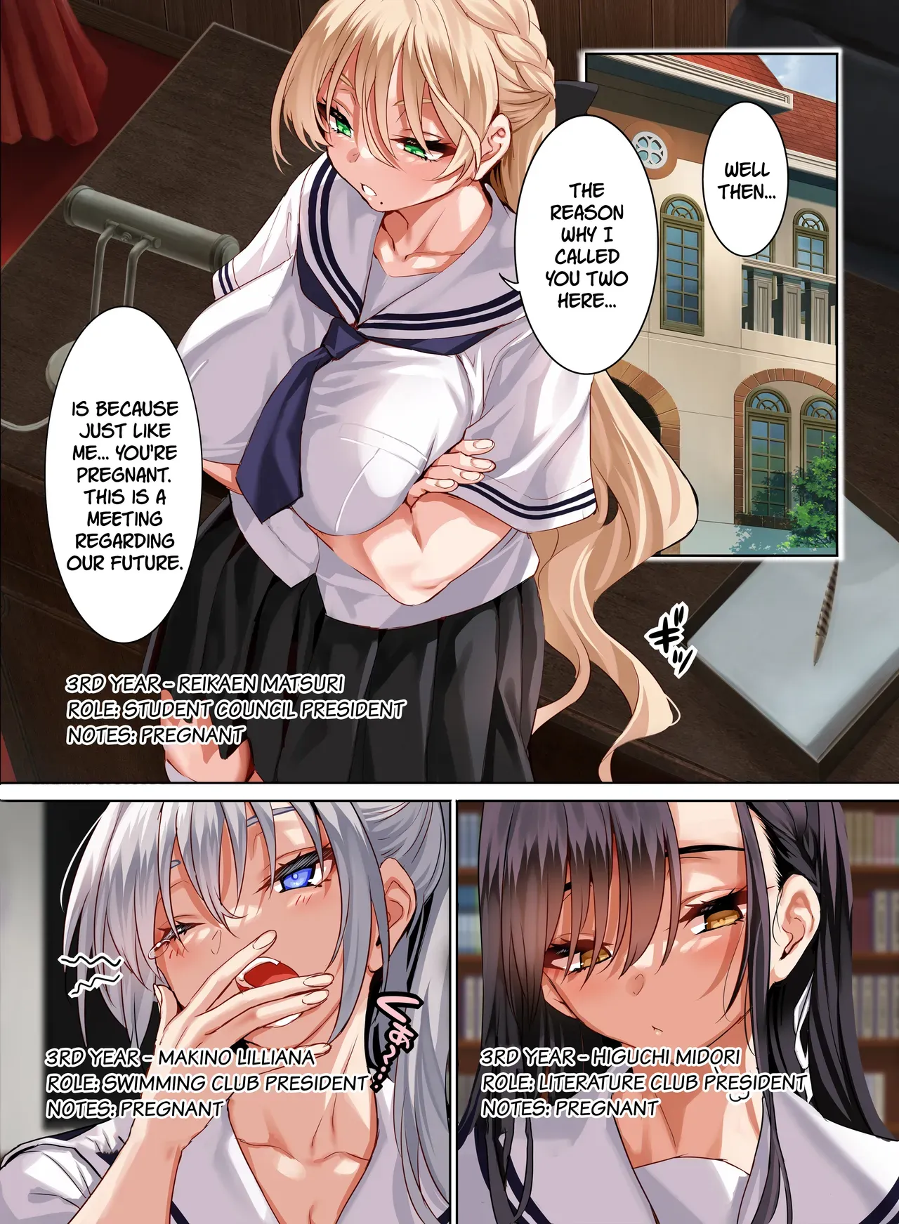 [Clesta (Cle Masahiro)] Jogakkou de Otoko Hitori na node Kousoku de Seiyoku no Hakeguchi ni Sareru Nichijou 5-Jigenme [English] [SDTLs] [Digital] - Page 3