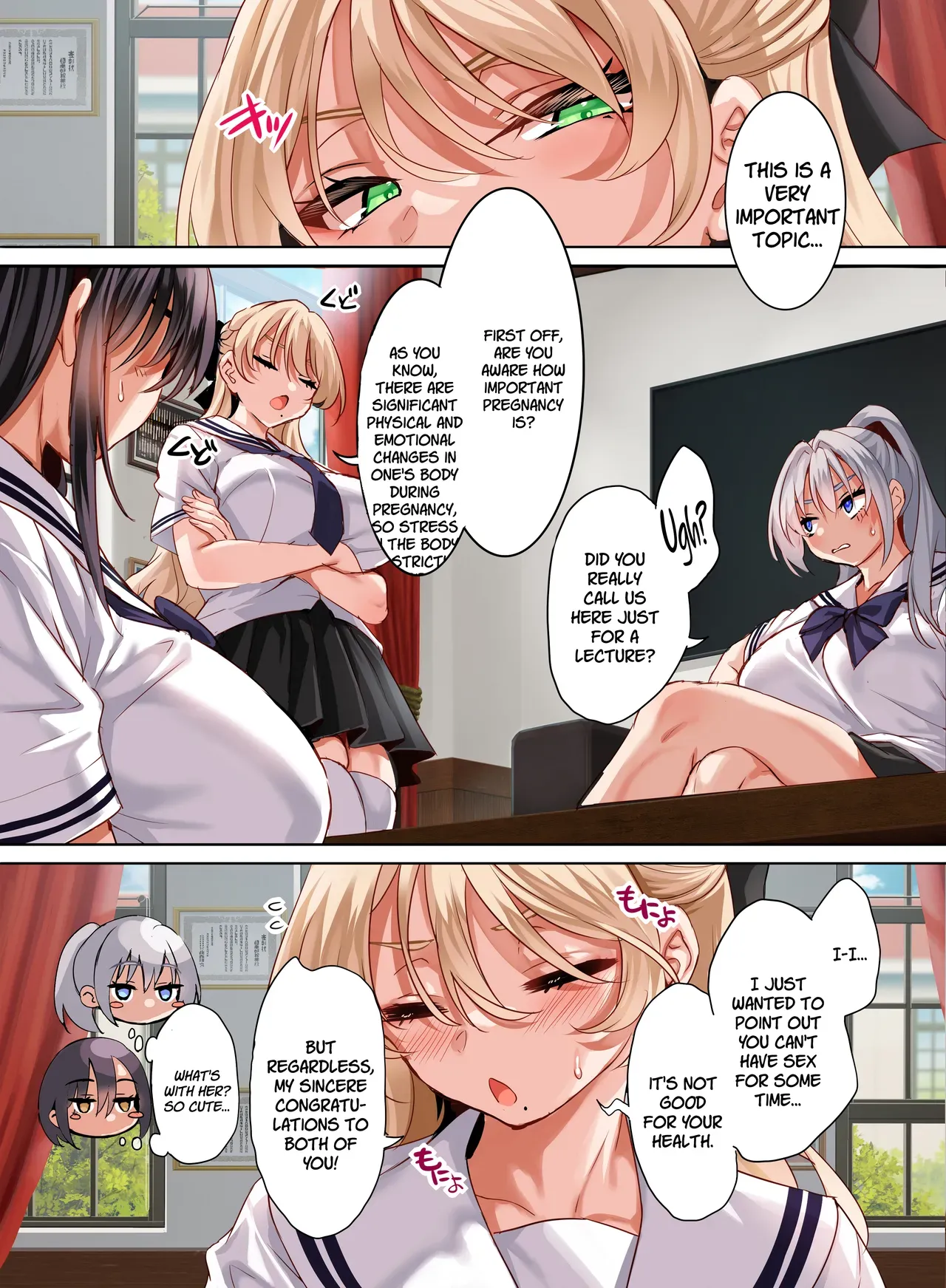 [Clesta (Cle Masahiro)] Jogakkou de Otoko Hitori na node Kousoku de Seiyoku no Hakeguchi ni Sareru Nichijou 5-Jigenme [English] [SDTLs] [Digital] - Page 4