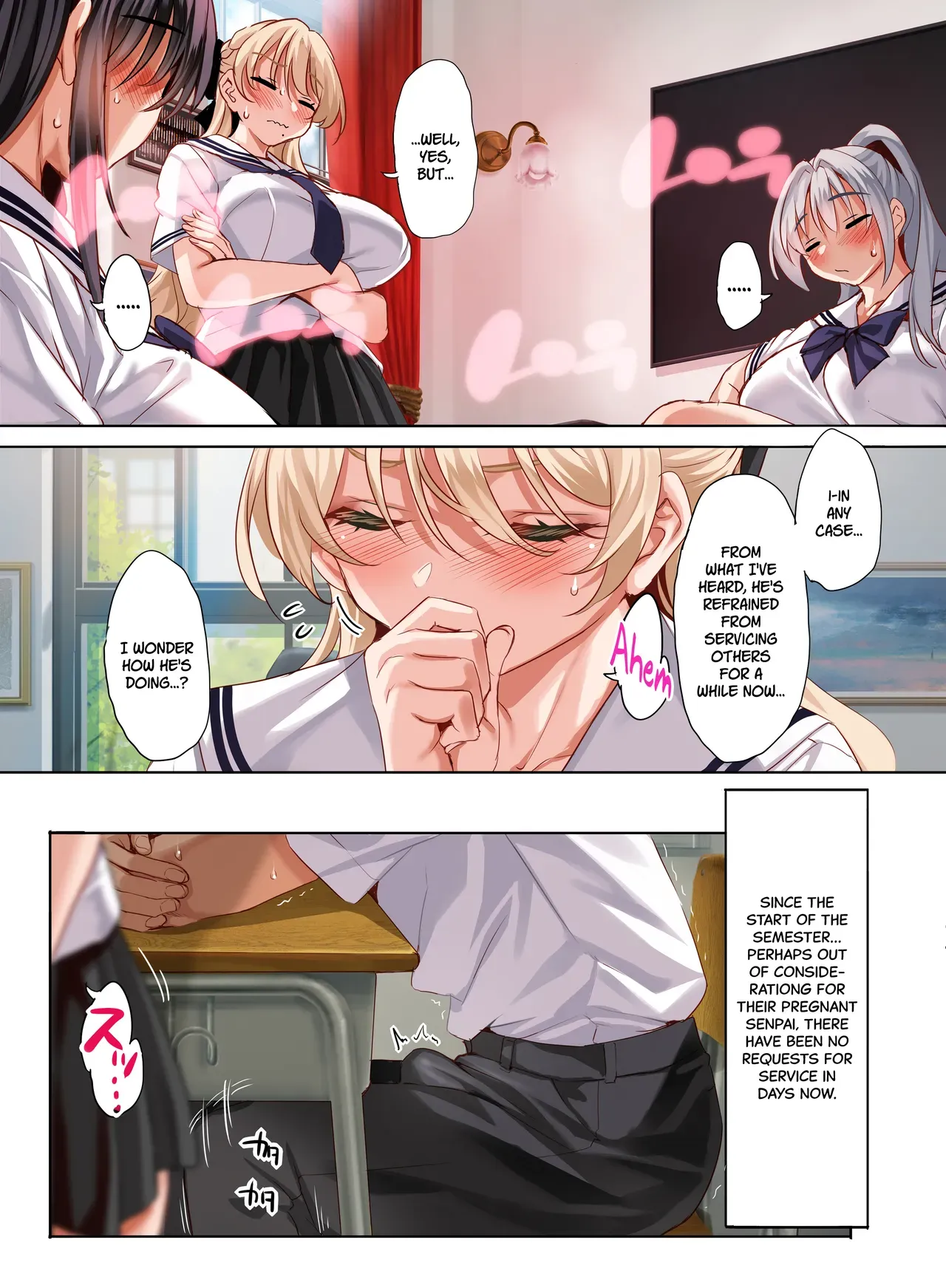 [Clesta (Cle Masahiro)] Jogakkou de Otoko Hitori na node Kousoku de Seiyoku no Hakeguchi ni Sareru Nichijou 5-Jigenme [English] [SDTLs] [Digital] - Page 6