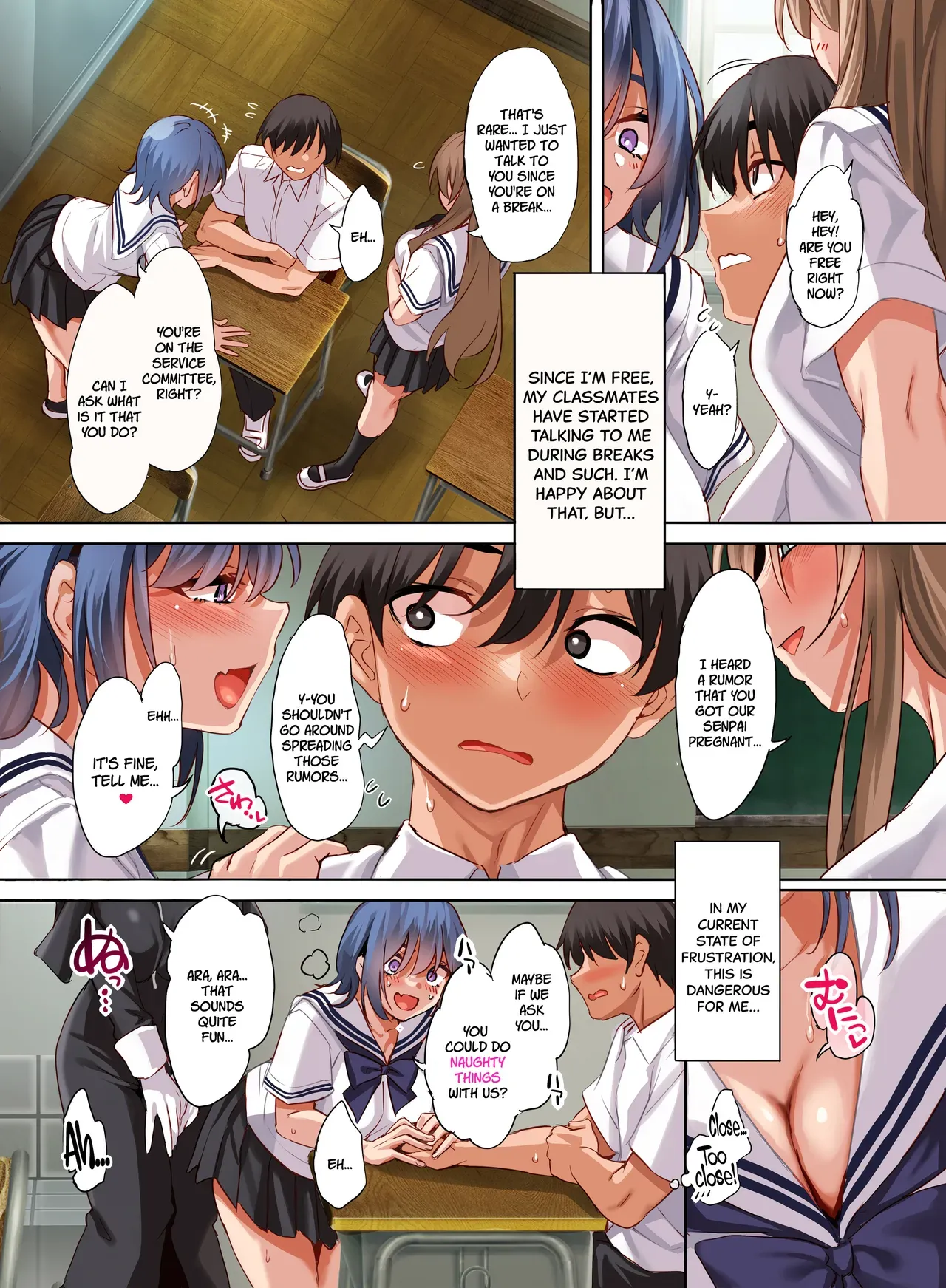 [Clesta (Cle Masahiro)] Jogakkou de Otoko Hitori na node Kousoku de Seiyoku no Hakeguchi ni Sareru Nichijou 5-Jigenme [English] [SDTLs] [Digital] - Page 7