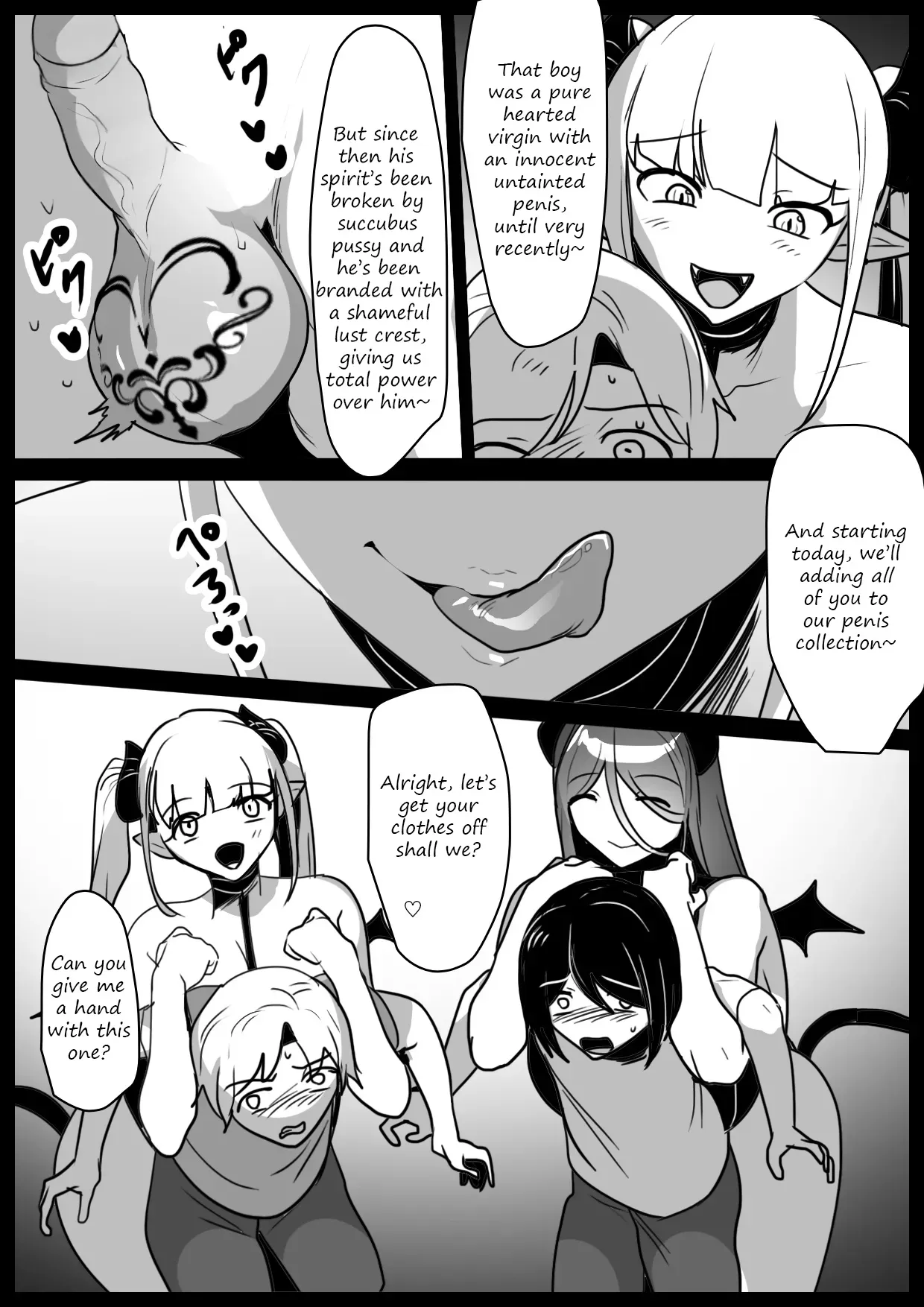 [Permission] A story about evil succubi adding penises to their collection [decensored] - Page 6