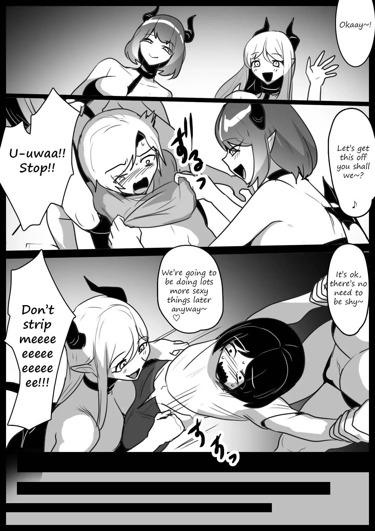 [Permission] A story about evil succubi adding penises to their collection [decensored] - Page 7