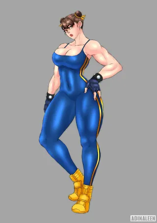 [Adinaleen] Chun-Li VS. Balrog (Street Fighter) cover