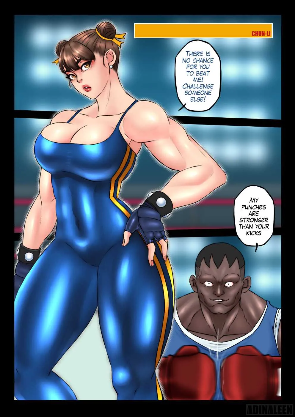 [Adinaleen] Chun-Li VS. Balrog (Street Fighter) - Page 2