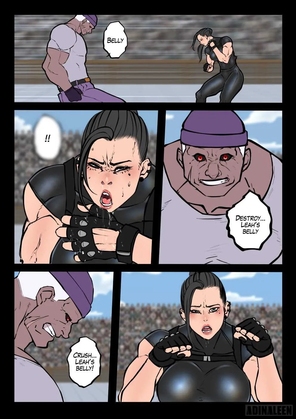 [Adinaleen] Leah is crushed [sample] - Page 4