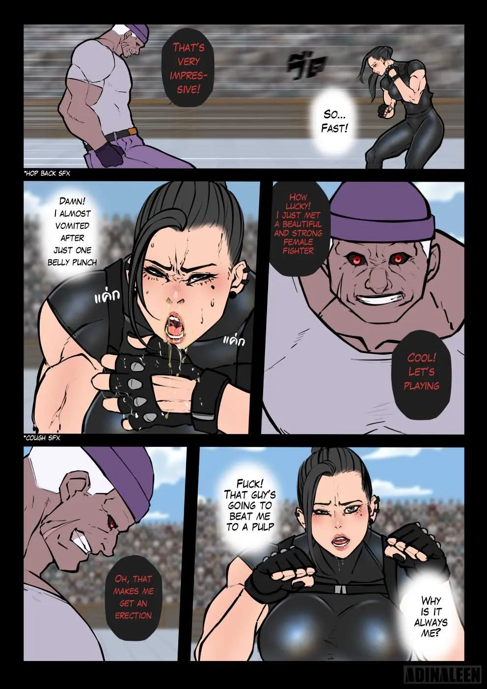 [Adinaleen] Leah is crushed [sample] - Page 9