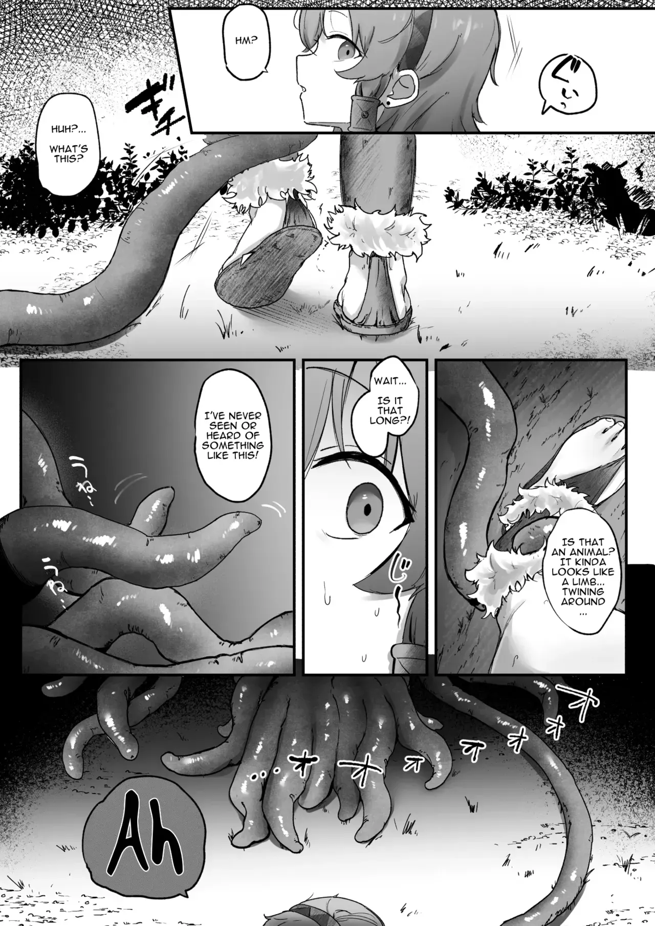 Toaru Muramusume ha Syokusyu ni Okasareru (A certain villager girl who gets raped by tentacles) [English] - Page 4