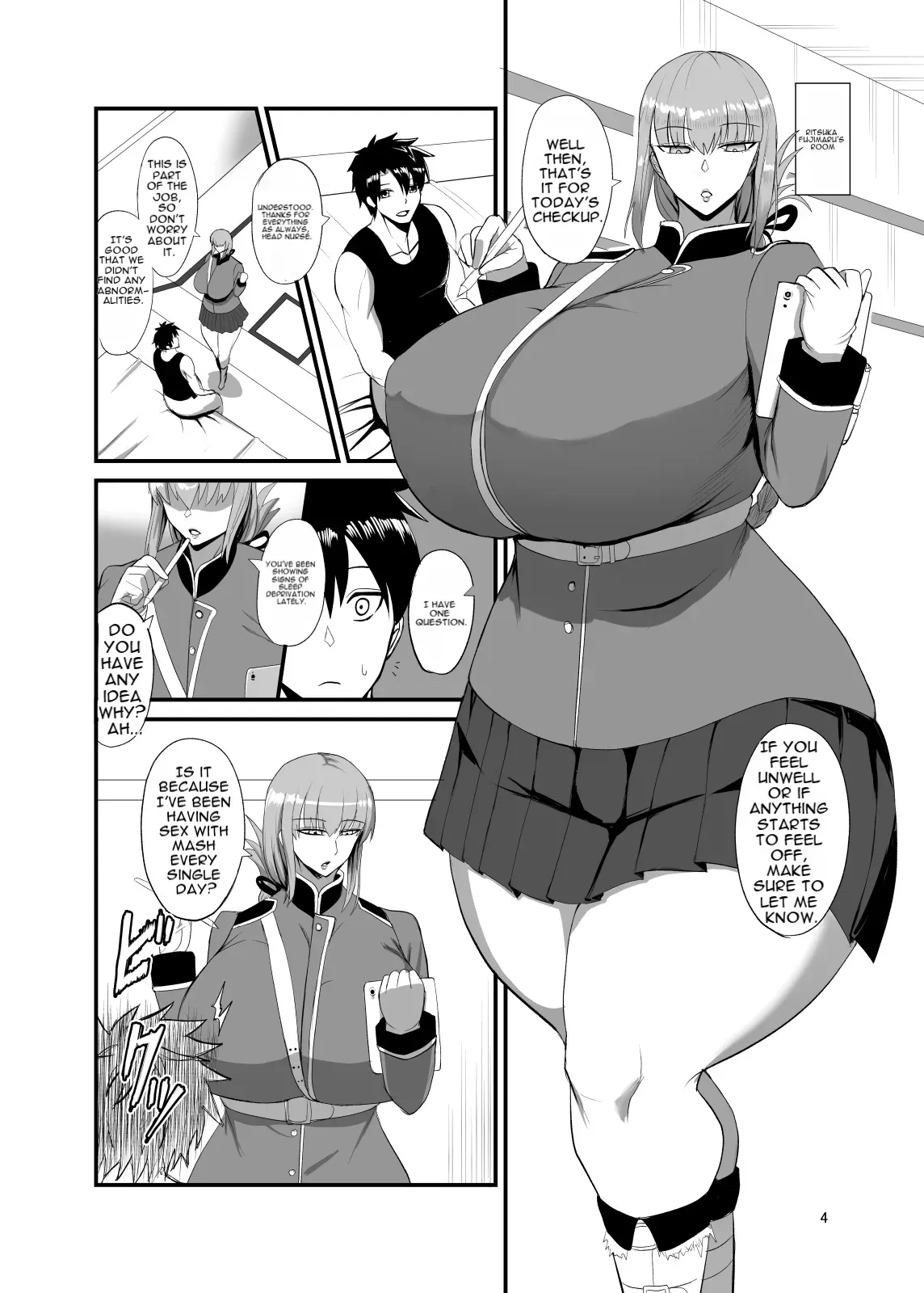 [Yuureigai Syoukyakuro (Syoukyakubutu)] Well then, we will now begin tonight's functionality test. (Fate/Grand Order) [Digital] [English] - Page 3