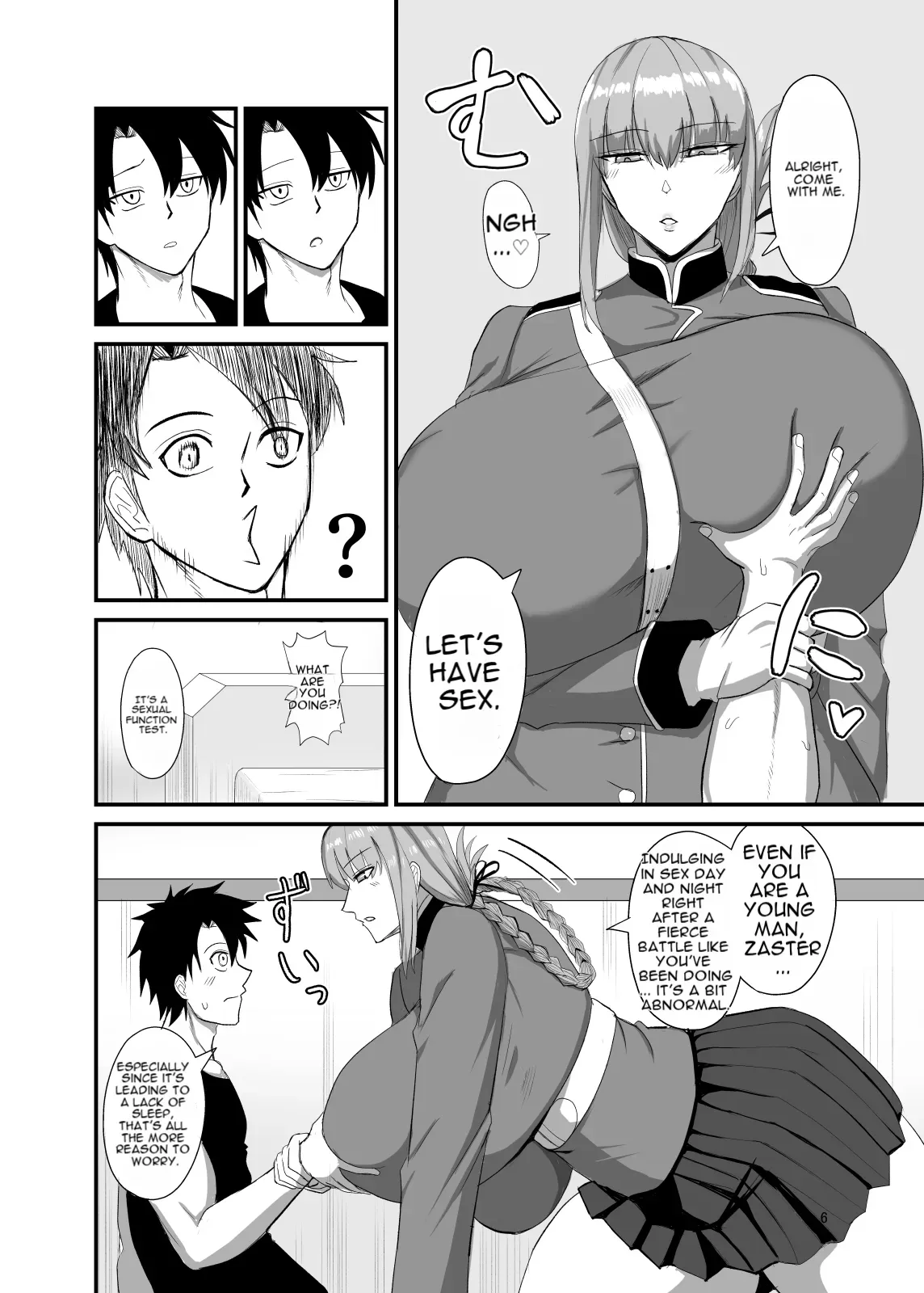 [Yuureigai Syoukyakuro (Syoukyakubutu)] Well then, we will now begin tonight's functionality test. (Fate/Grand Order) [Digital] [English] - Page 5